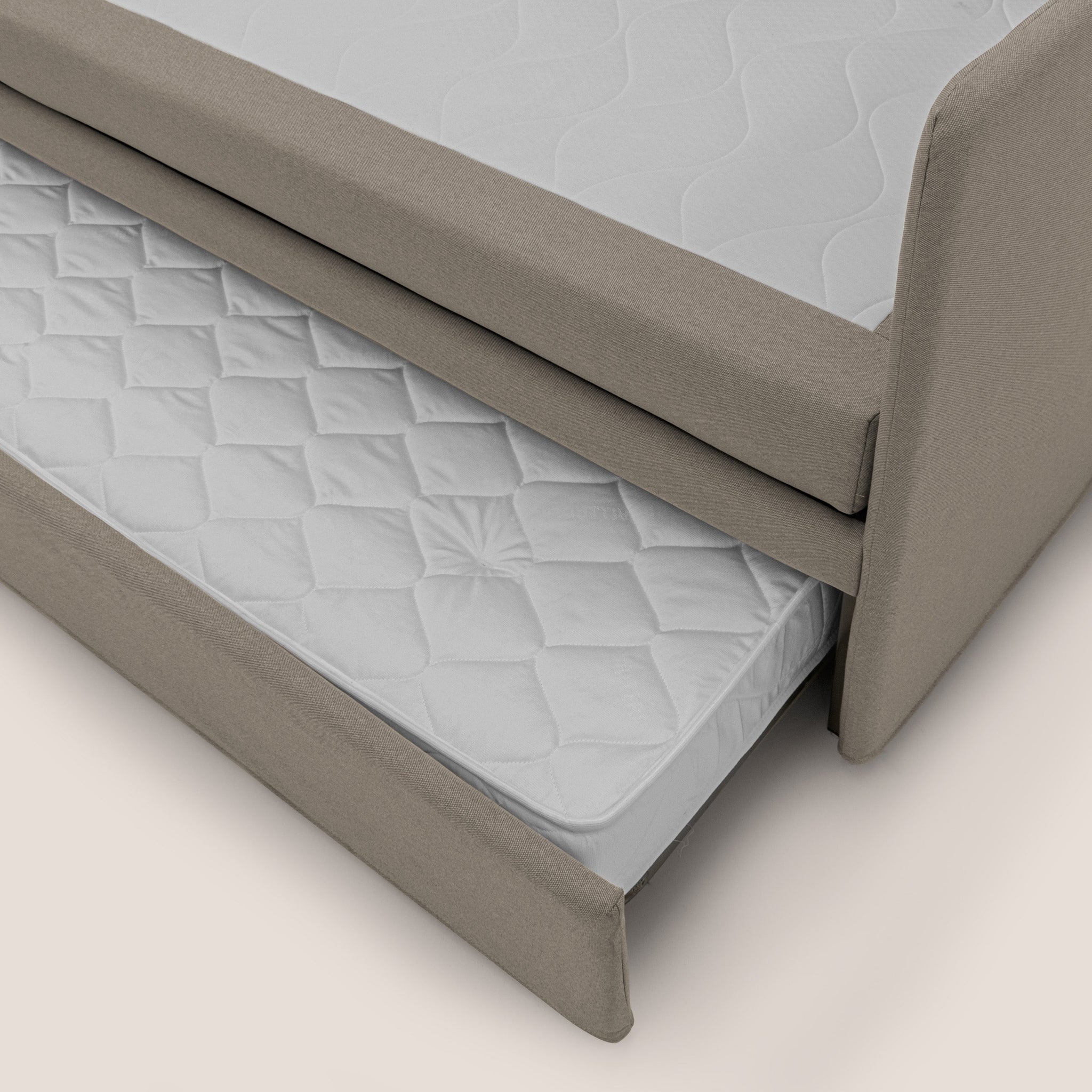 Durini Canapé duplex avec lits jumeaux et tissu effet coton imperméable T13