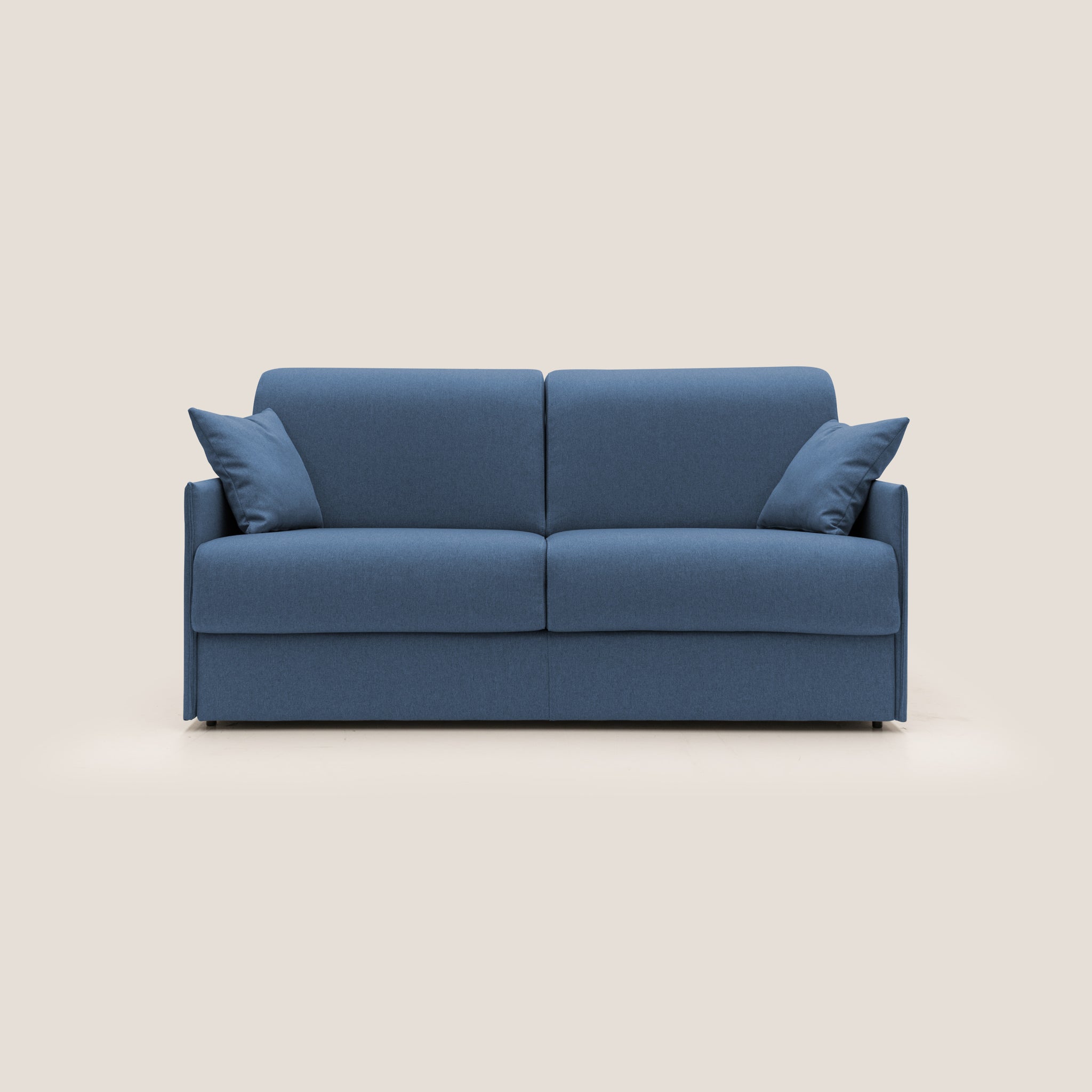 Evans Canapé convertible 169 cm (mat. 140x197cm) en tissu imperméable T13 BLEU