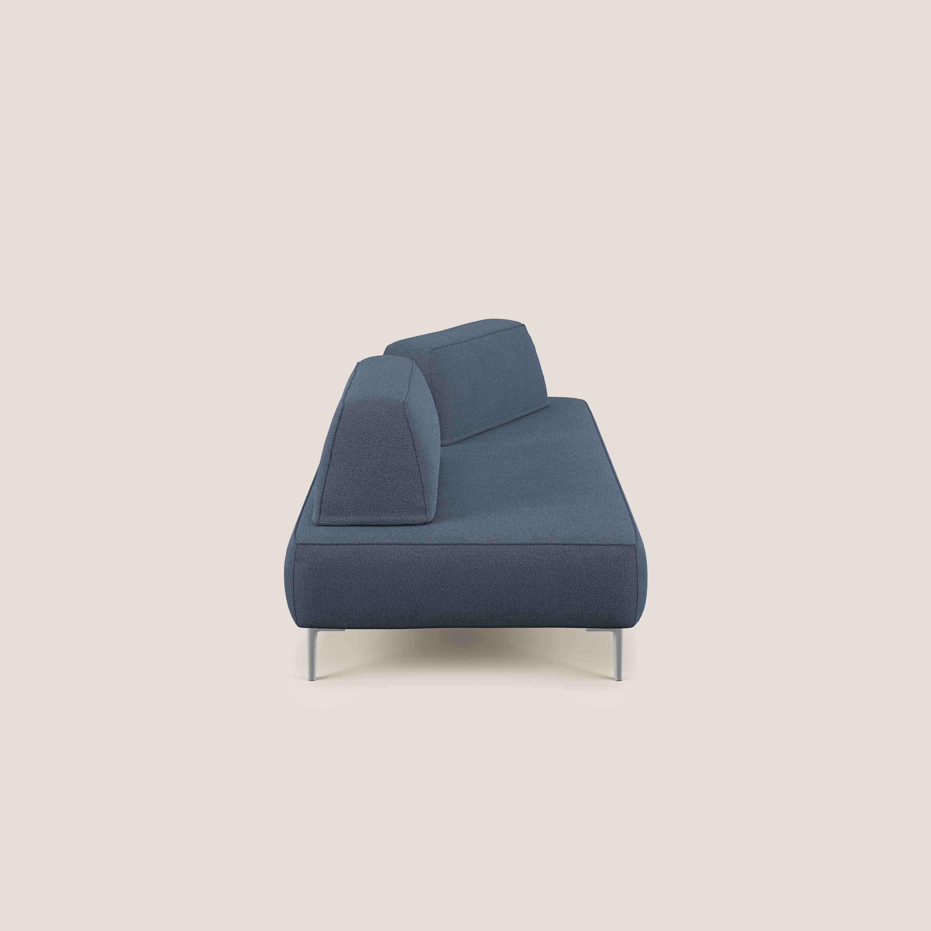 Newton divano modulare con schienali movibili T07 blu - divani.store