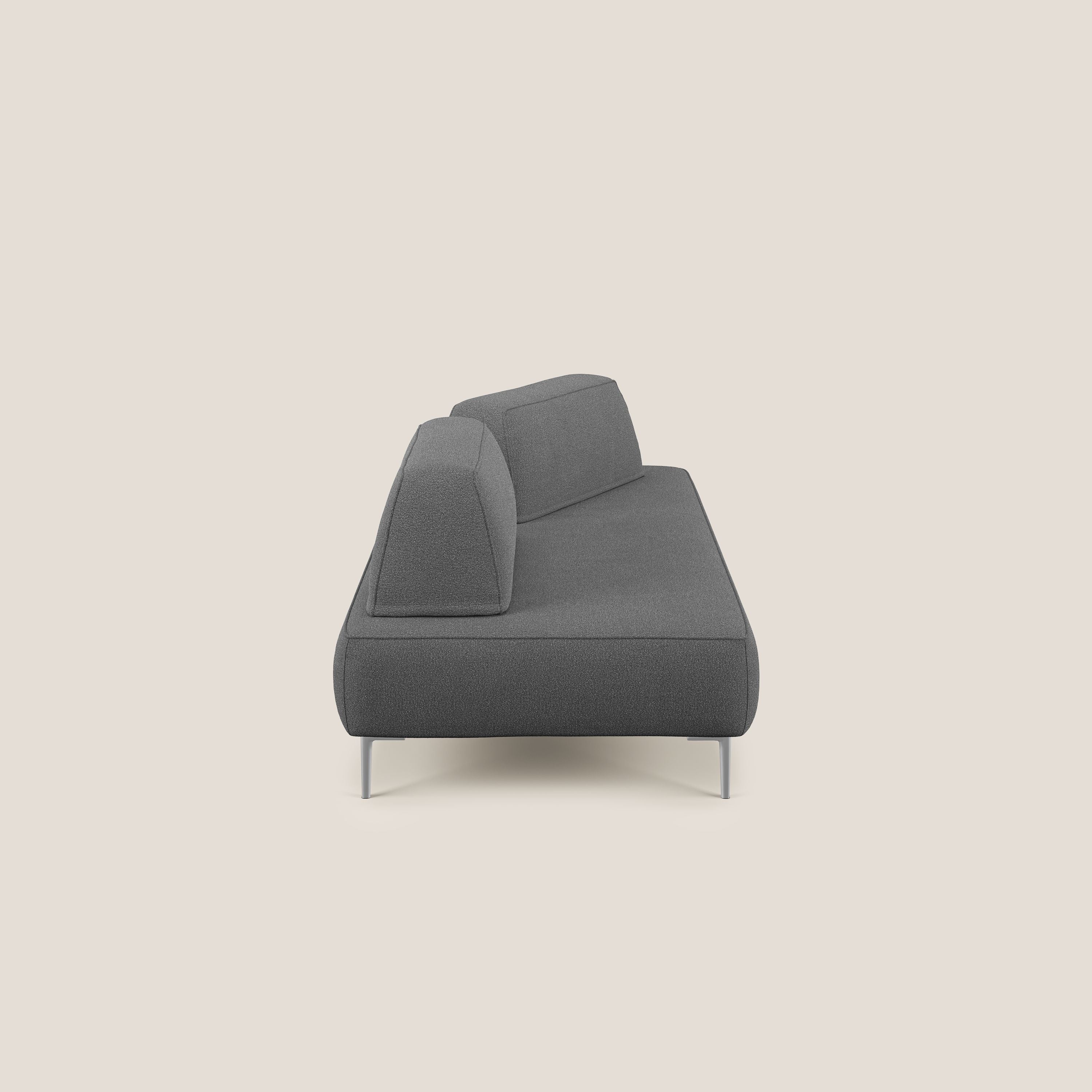 Newton divano modulare con schienali movibili T07 antracite - divani.store