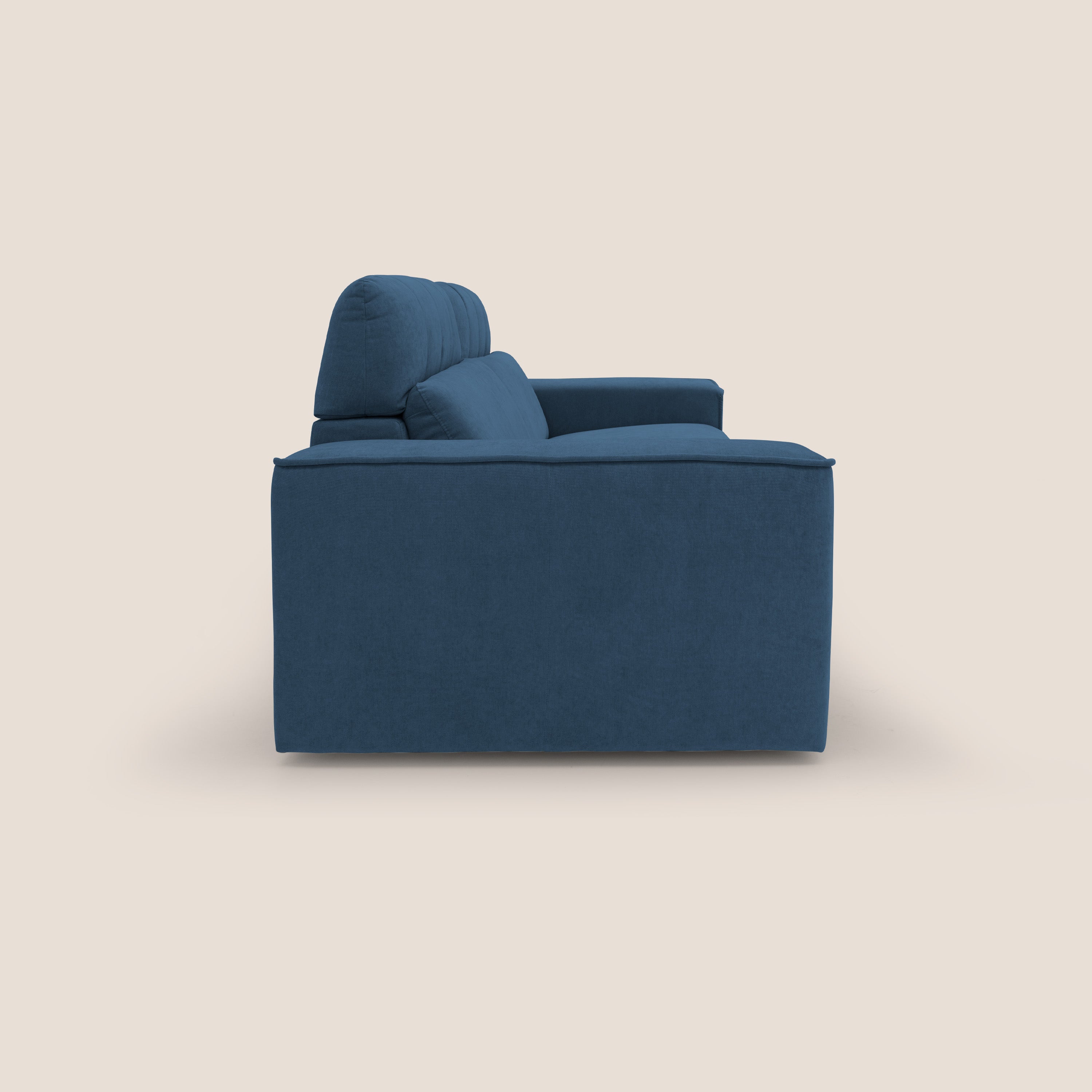 Clark Divano modulare con opzione relax elettrico in tessuto smacchiabile impermeabile T17 - divani.store