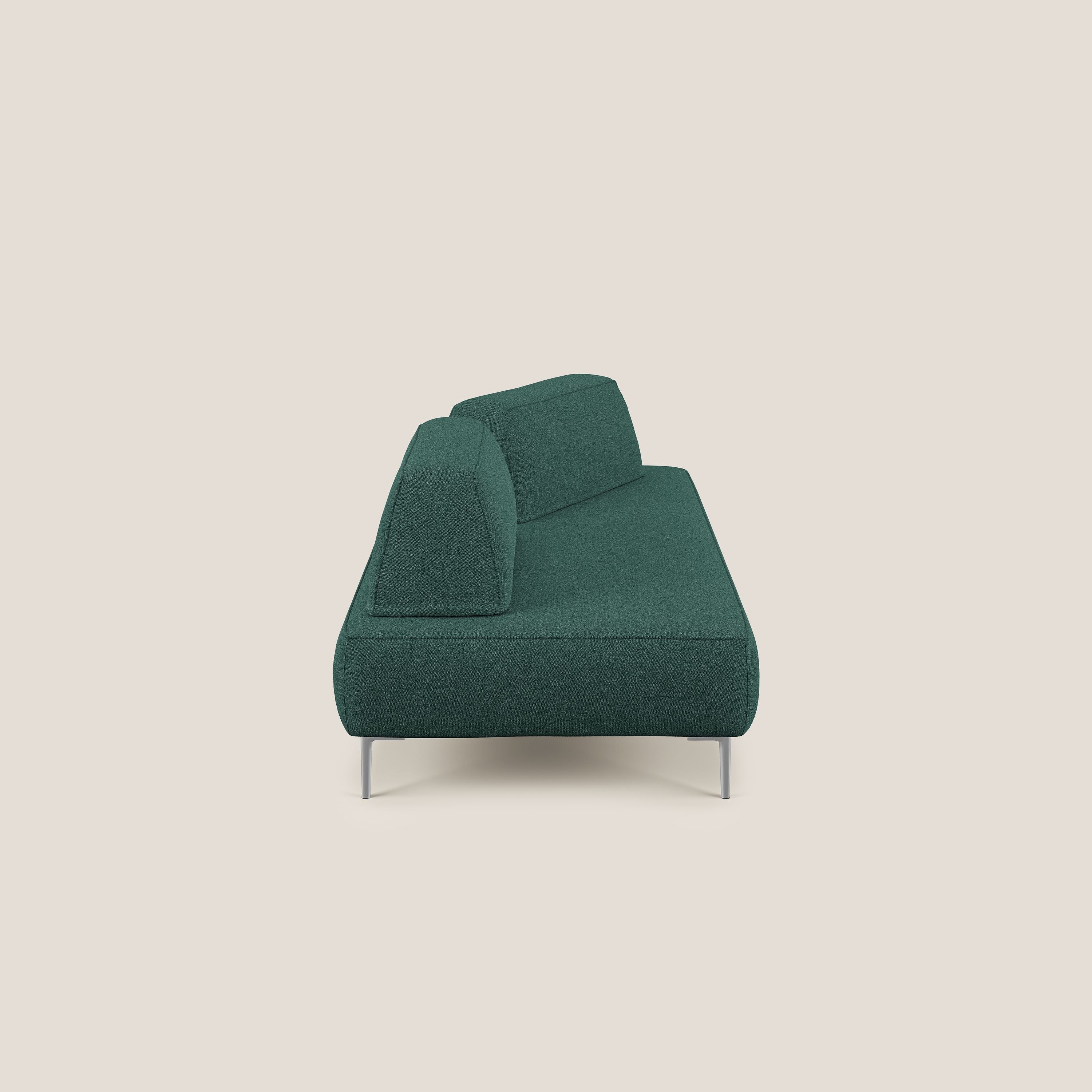 Newton divano modulare con schienali movibili T07 verde - divani.store