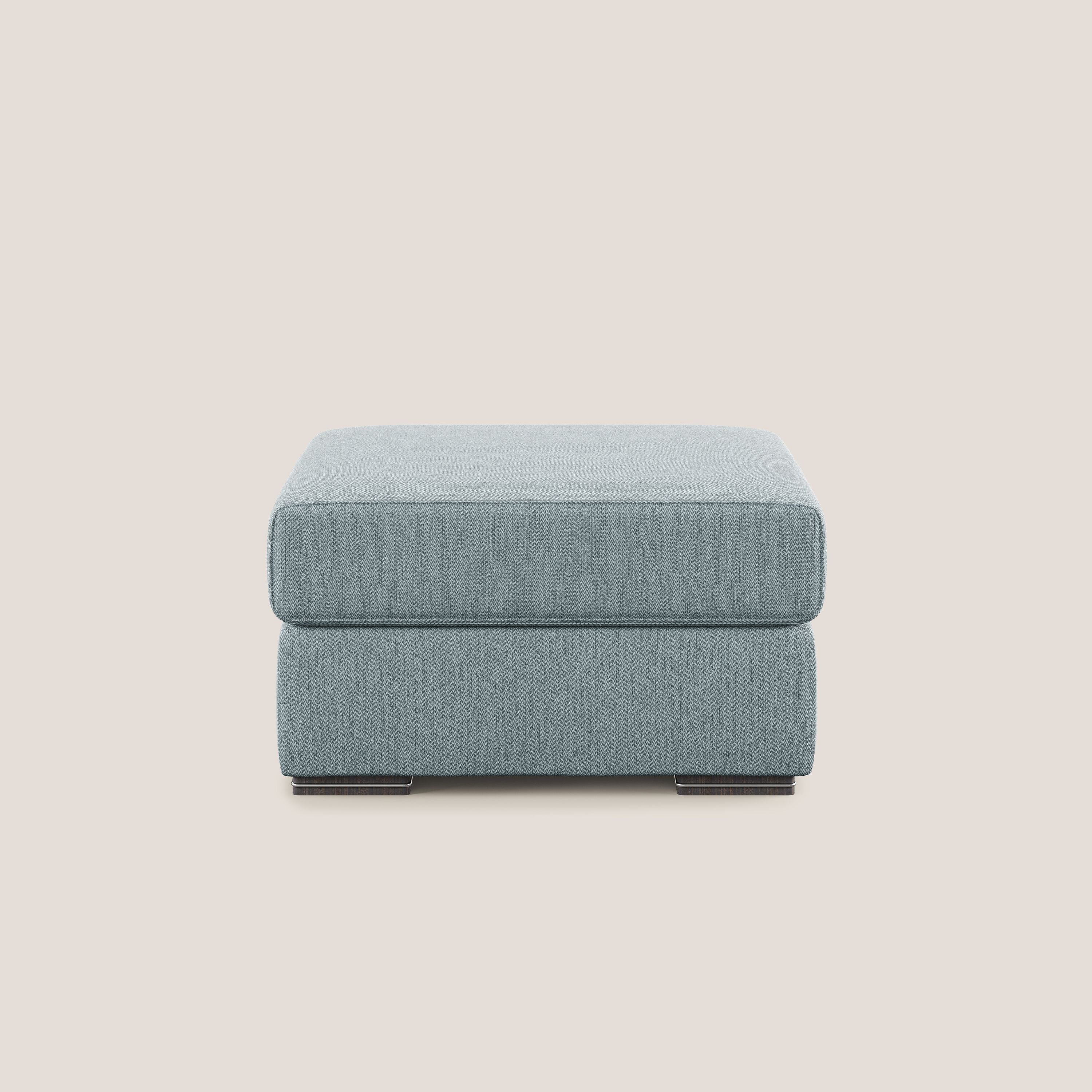 Sun pouf apribile contenitore in tessuto smacchiabile ad acqua T05 carta da zucchero - divani.store