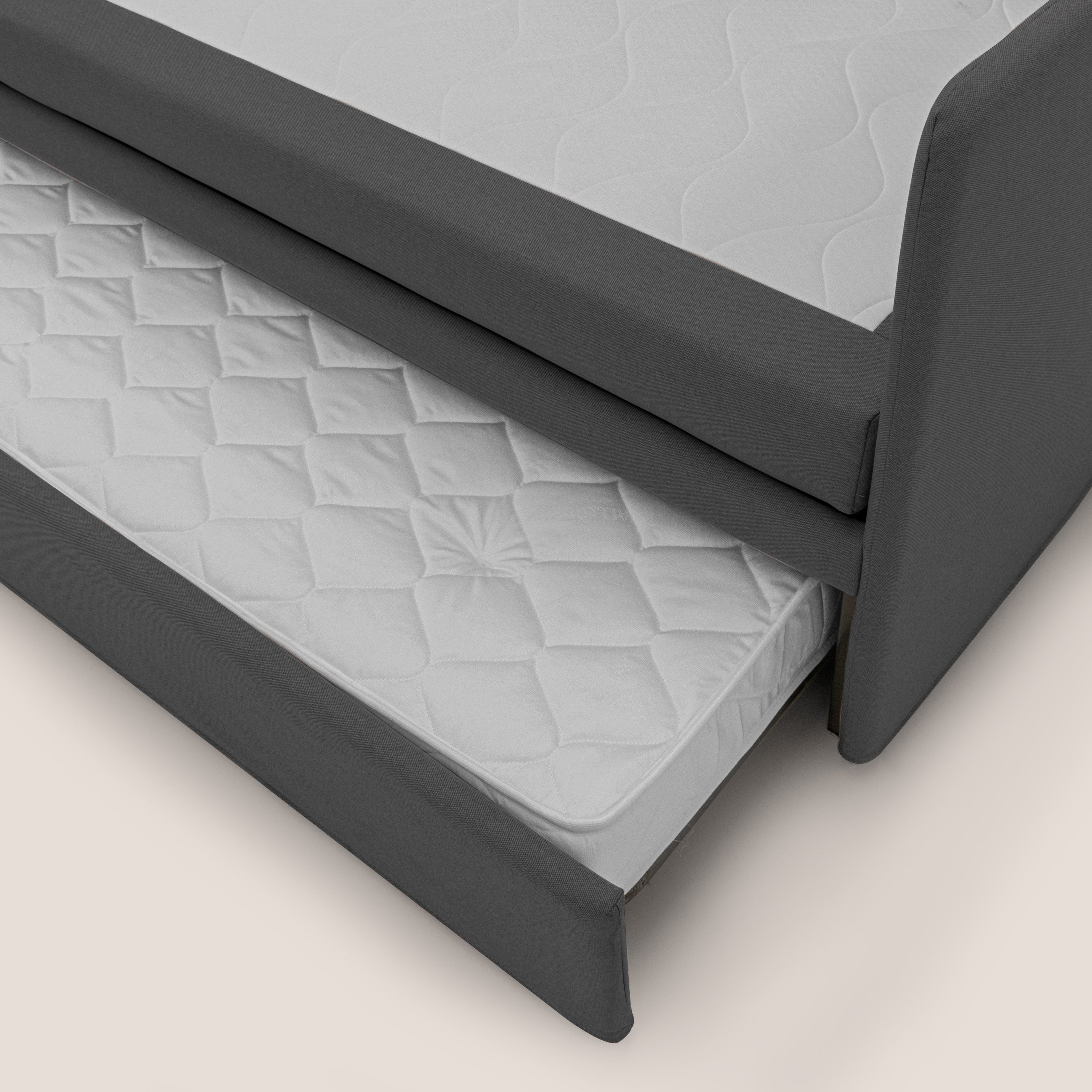 Brenta - Canapé duplex avec lits jumeaux et tissu effet coton imperméable - Vue supplémentaire 3