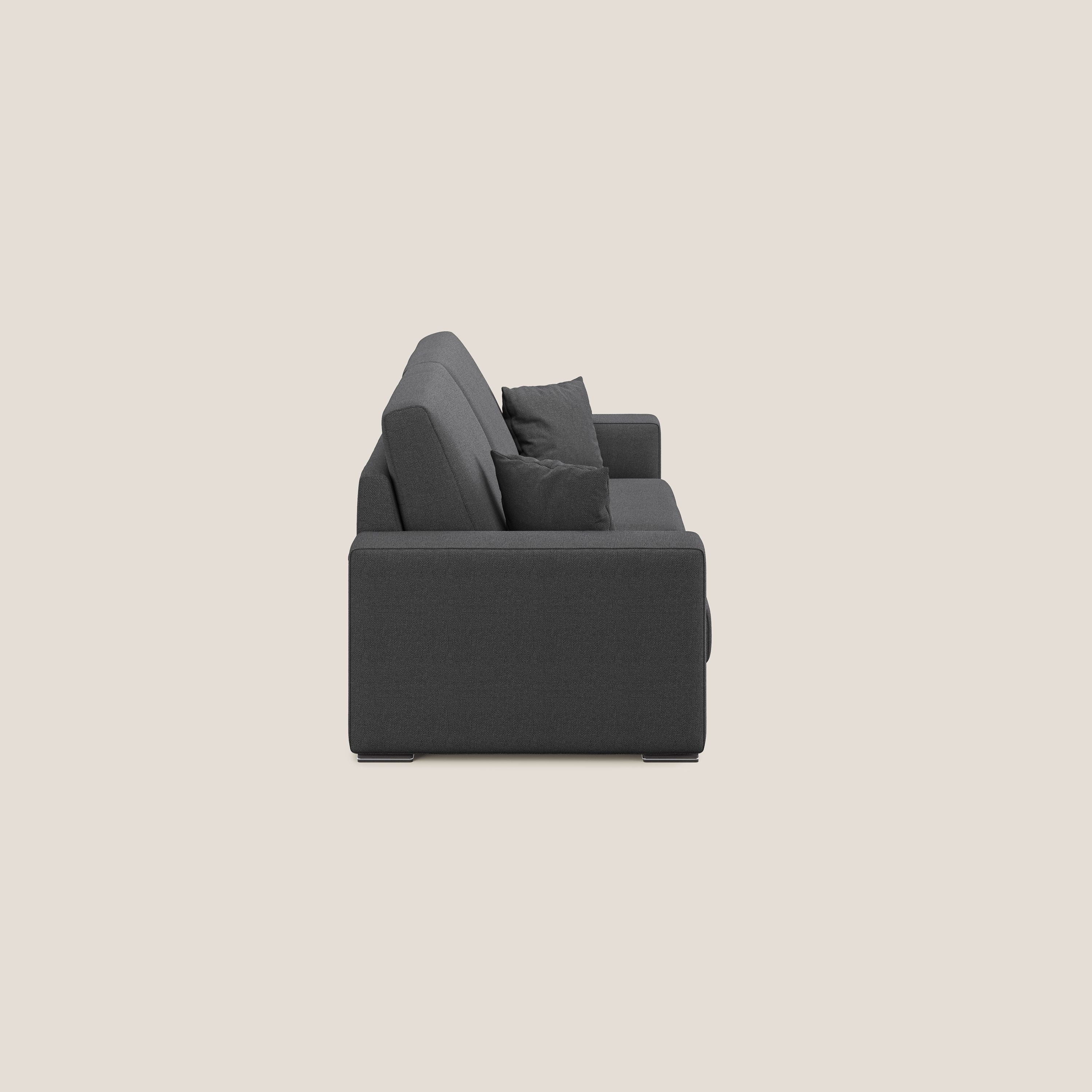 Marte divano in tessuto smacchiabile impermeabile T08 antracite - divani.store