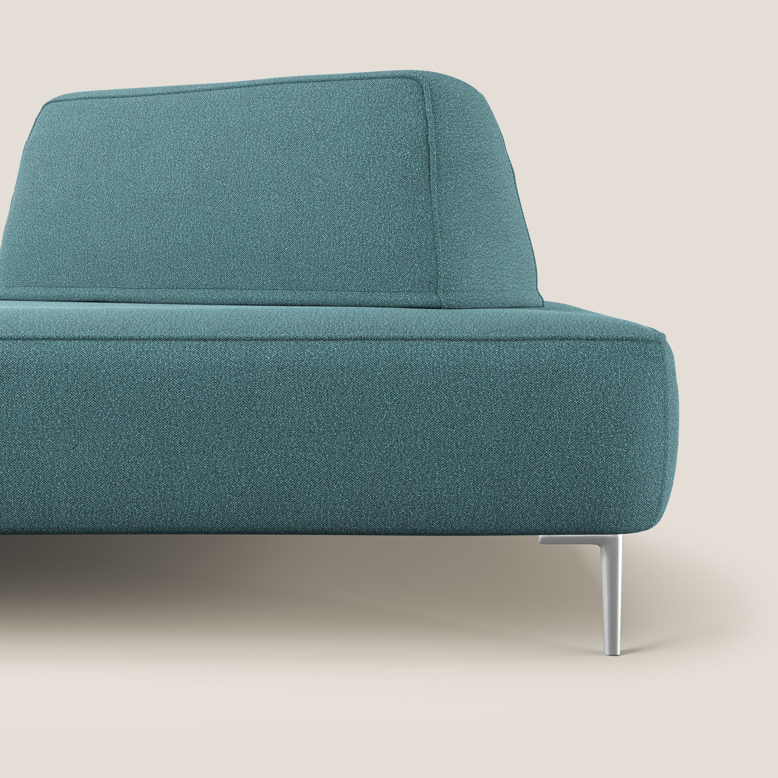 Newton divano modulare con schienali movibili T07 azzurro - divani.store