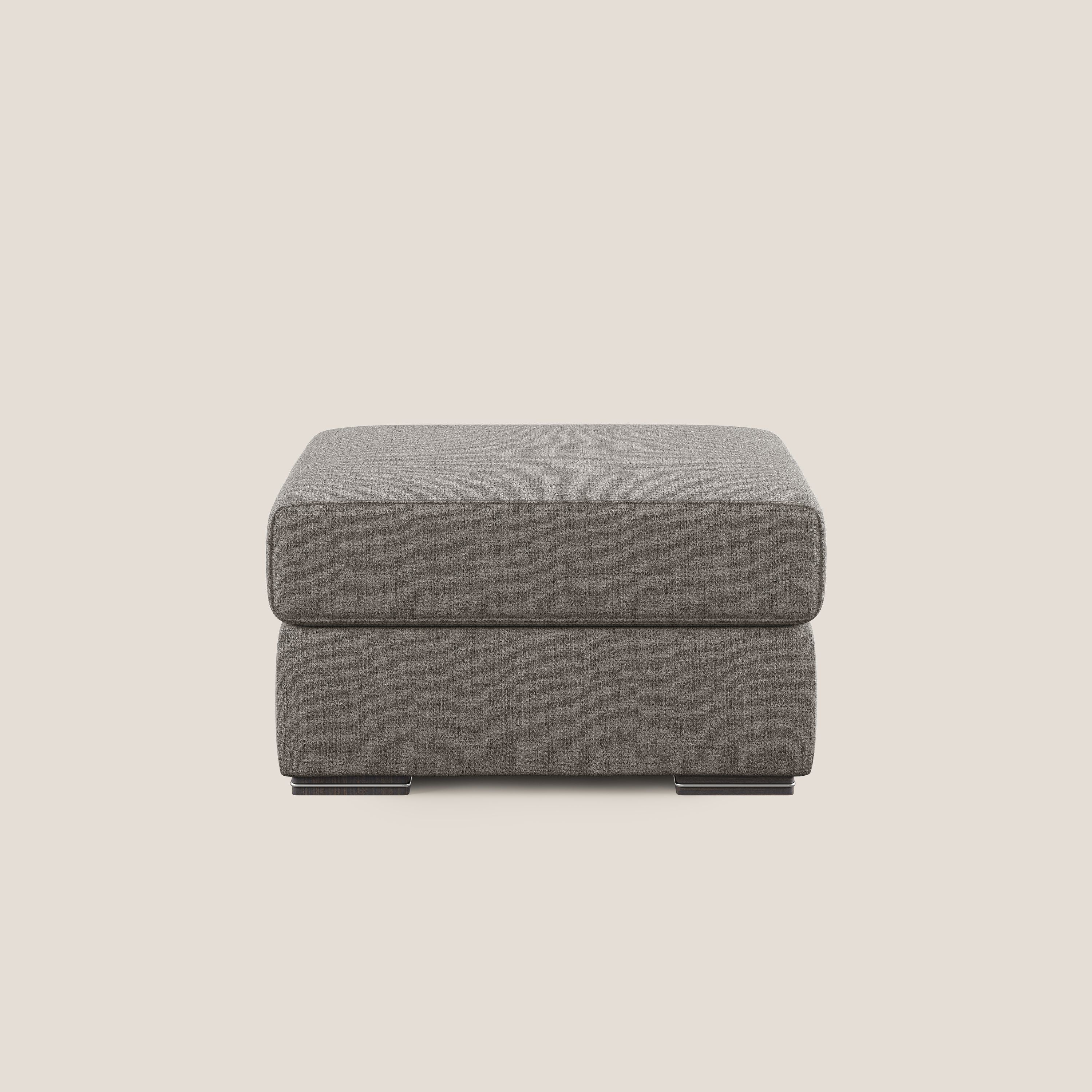 Sun pouf apribile contenitore in tessuto impermeabile fiammato T03 talpa - divani.store