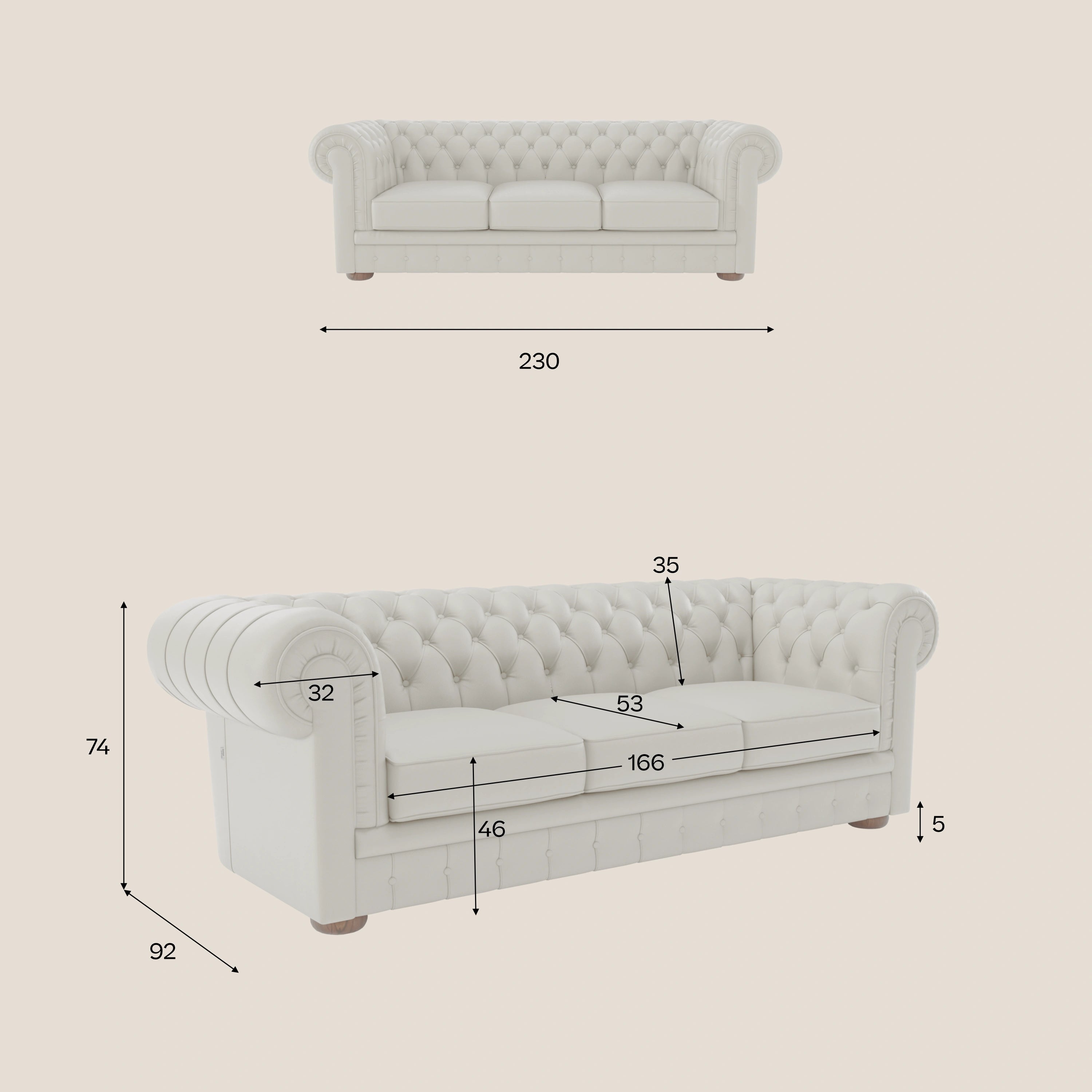 CHESTER P01 BIANCO -