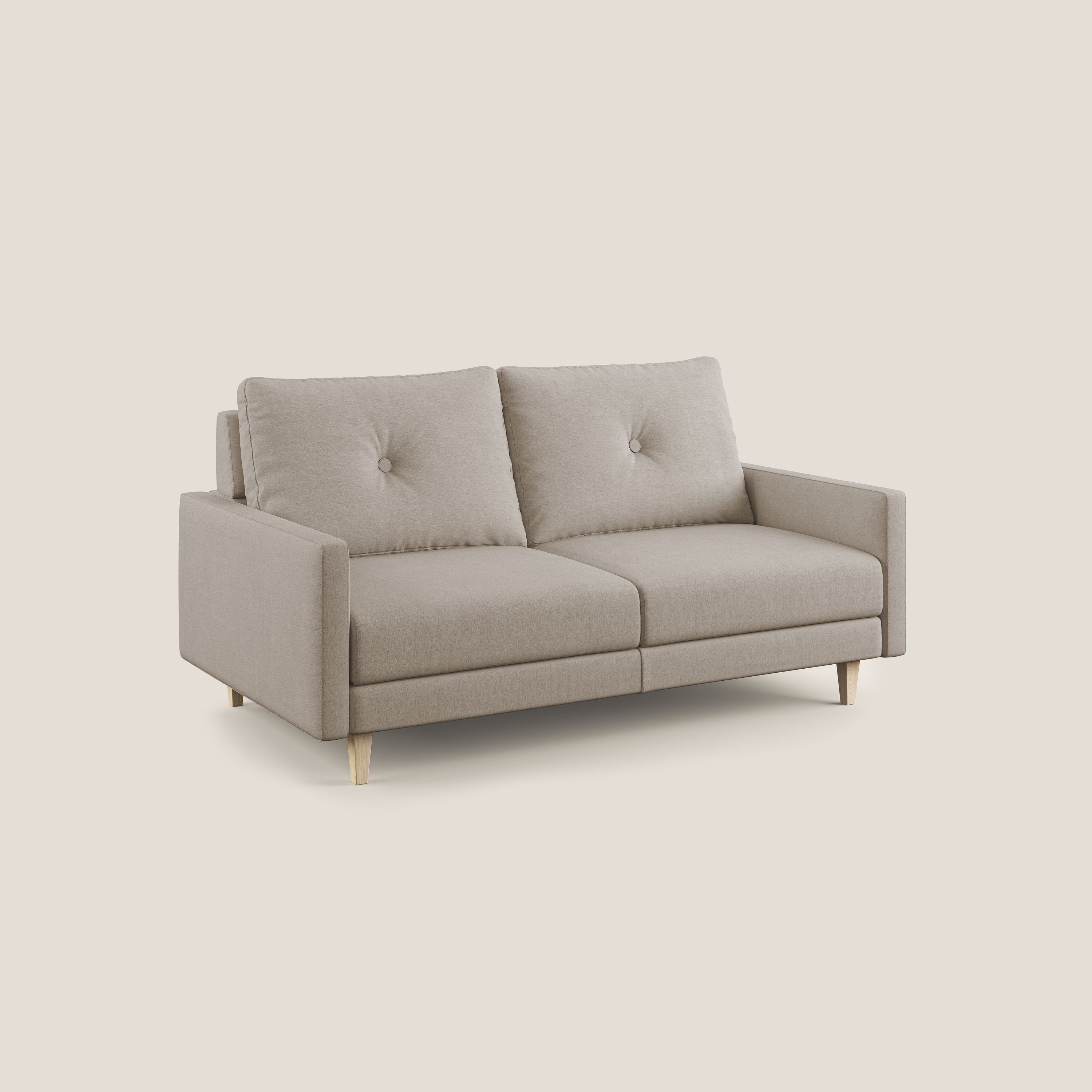 Matisse divano con sedute allungabili e schienali in piuma d'oca in tessuto smacchiabile T17 - divani.store