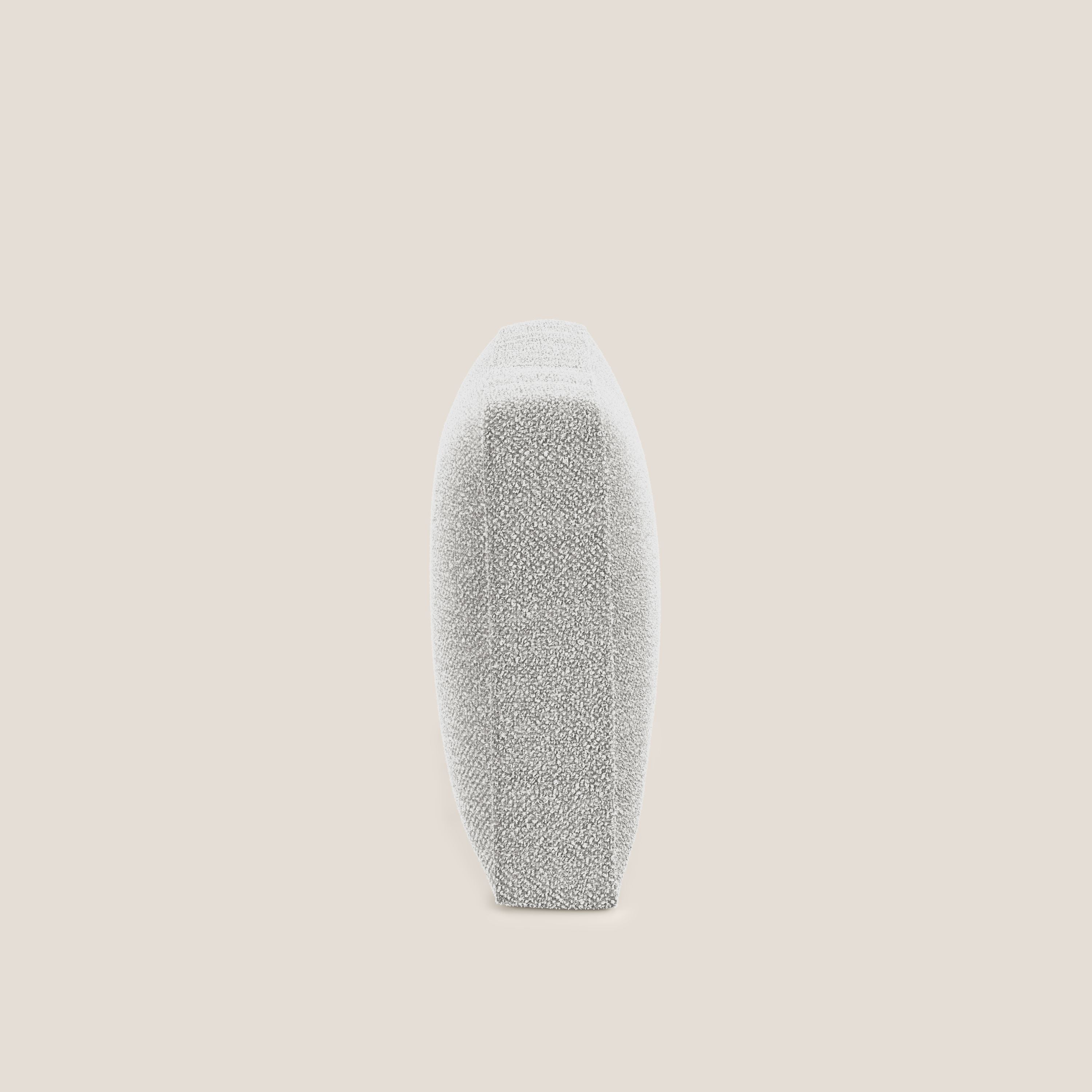 Nettuno cuscino schienale realizzato in tessuto bouclè impermeabile T07 grigio - divani.store