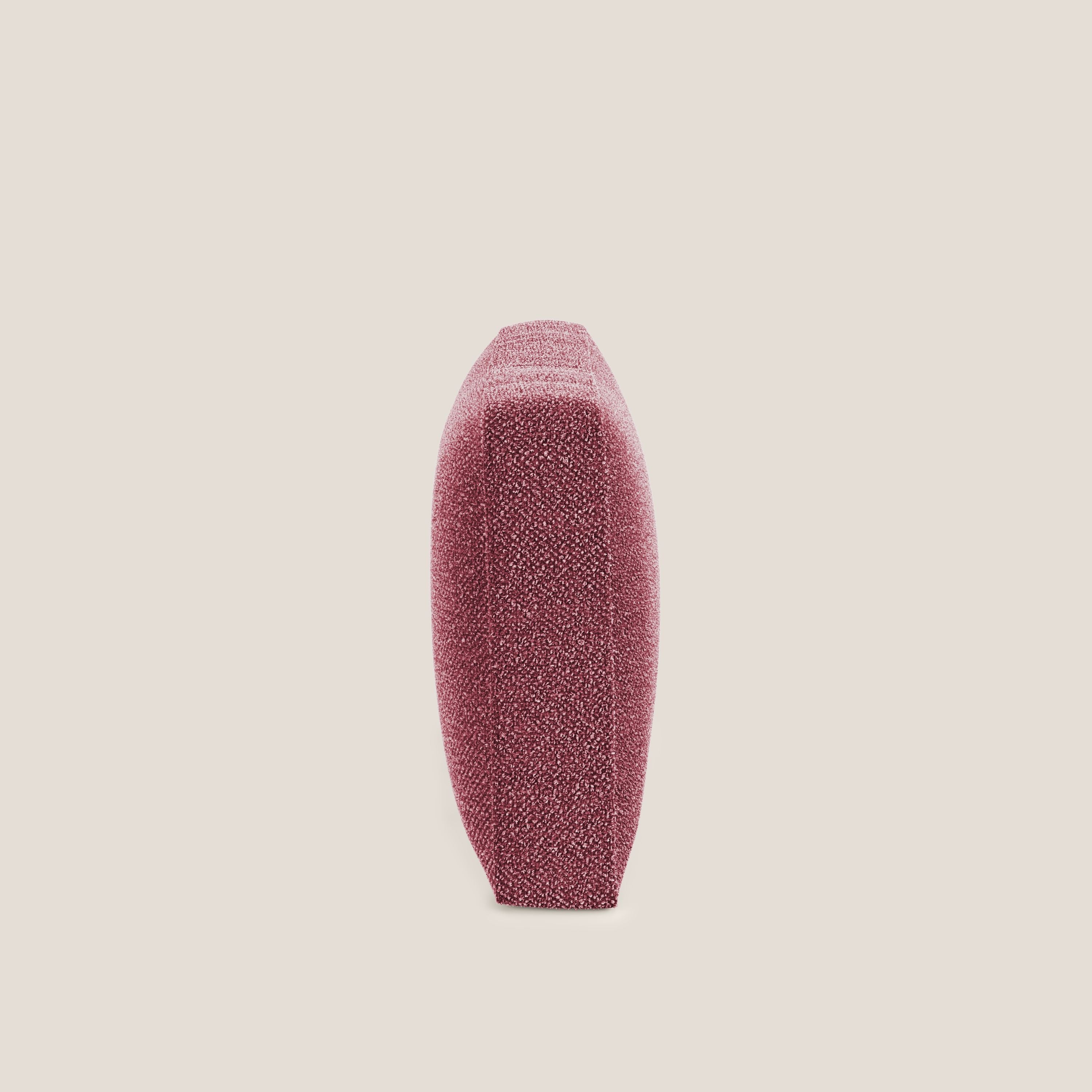 Nettuno cuscino schienale realizzato in tessuto bouclè impermeabile T07 rosso - divani.store