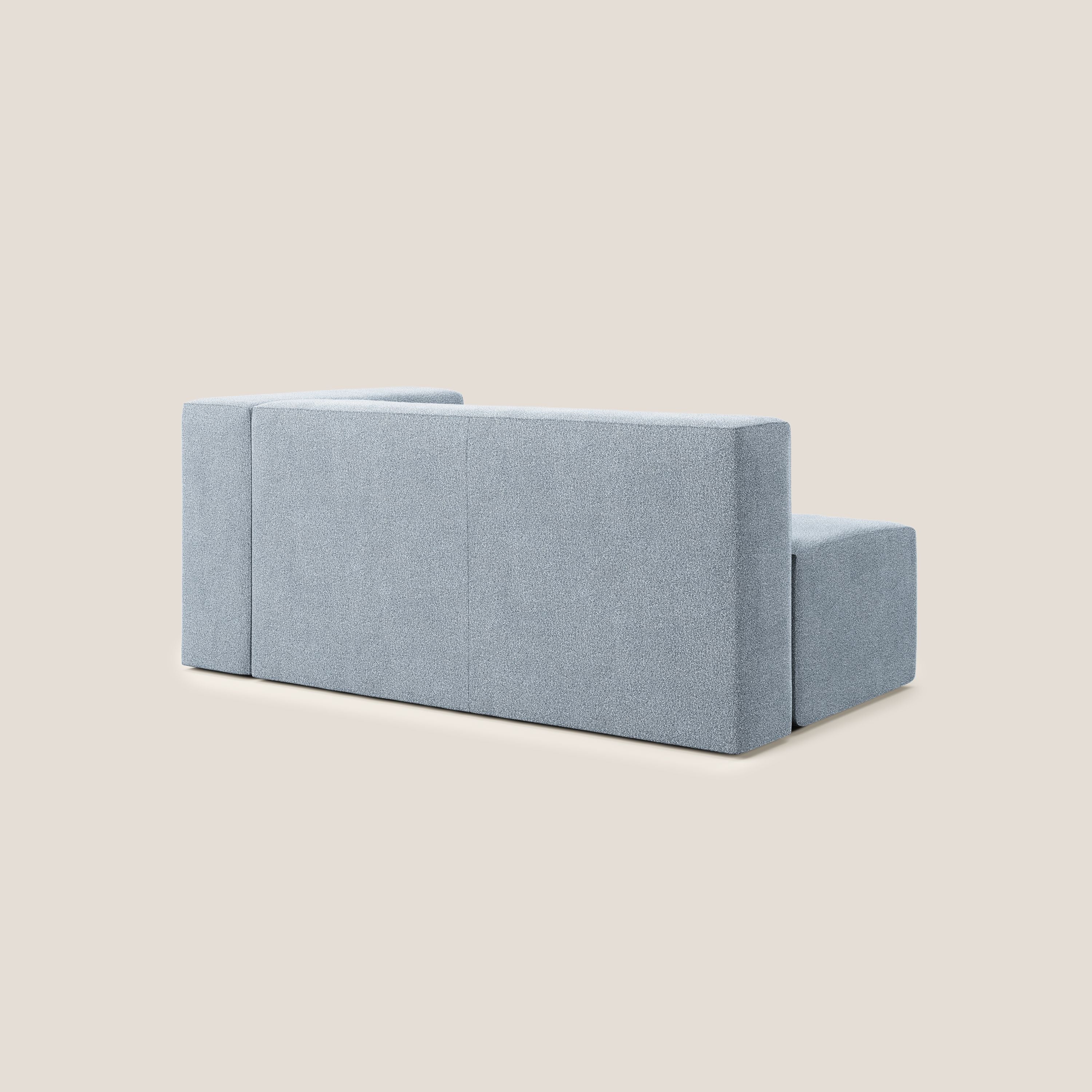 Nettuno modulo angolo/laterale maxi in morbido tessuto bouclè T07 carta da zucchero - divani.store