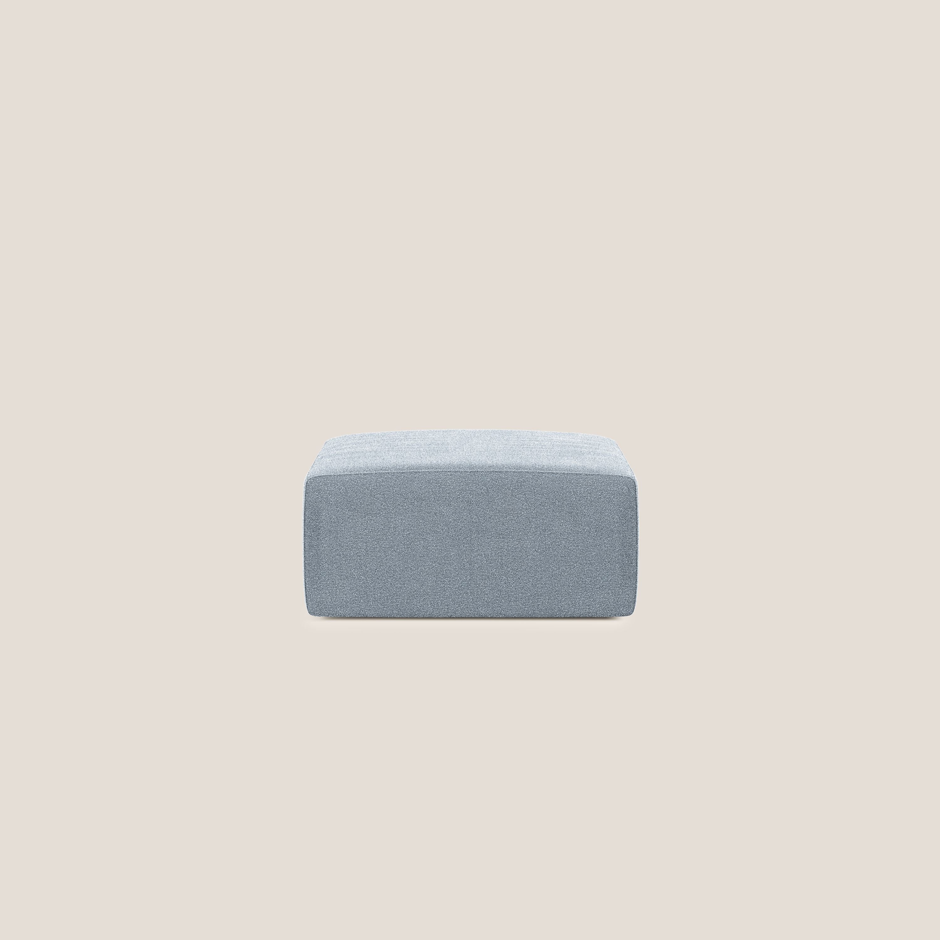 Shop online Nettuno modulo pouf in morbido tessuto bouclè T07 carta da zucchero - divani.store