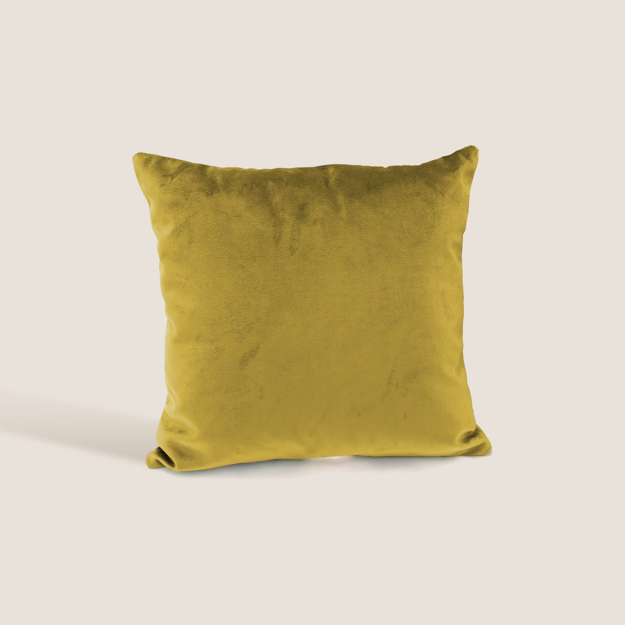 Velluto cuscini quadrati disponibile in diverse colorazioni in velluto impermeabile oro - divani.store