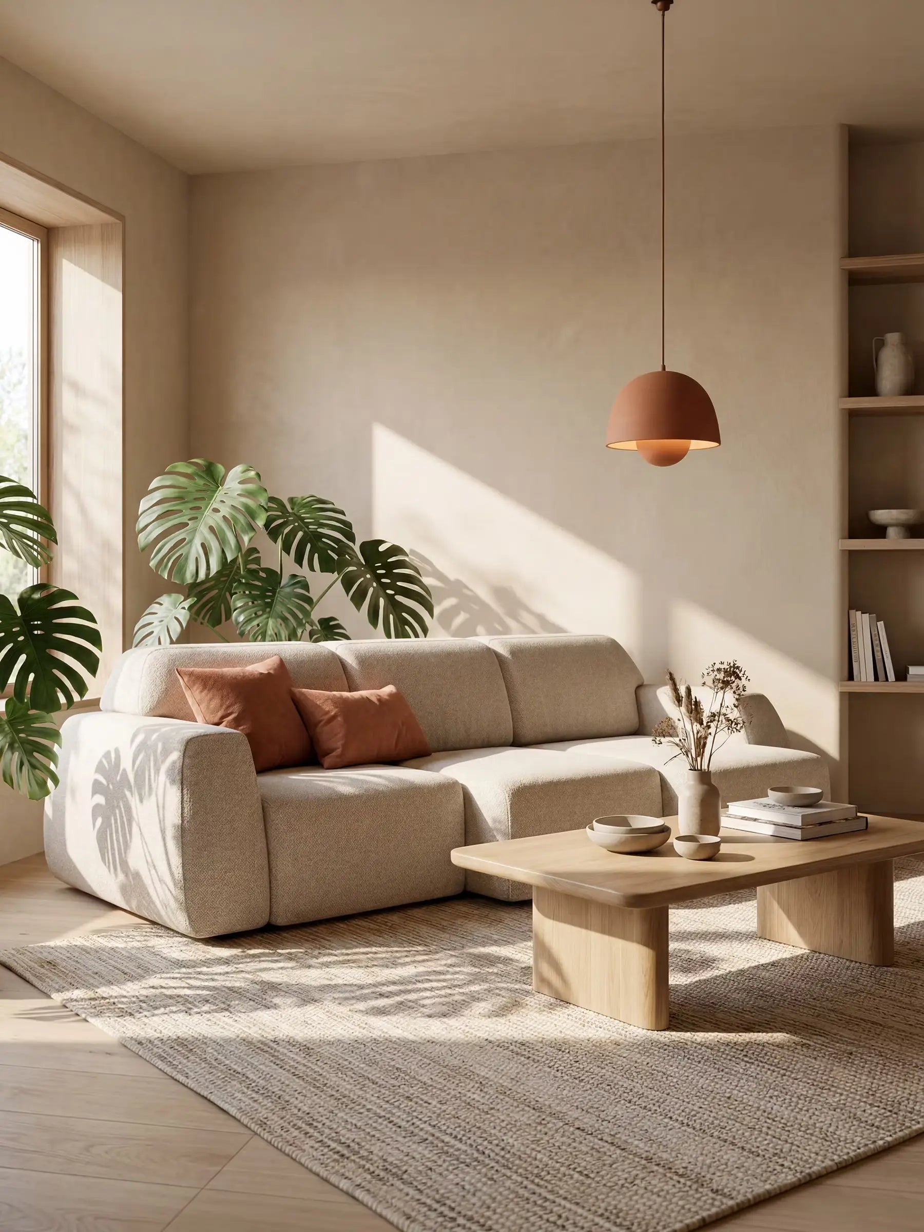 Orbit canapé avec 3 assises coulissantes et extensibles en tissu effet coton détachable T33