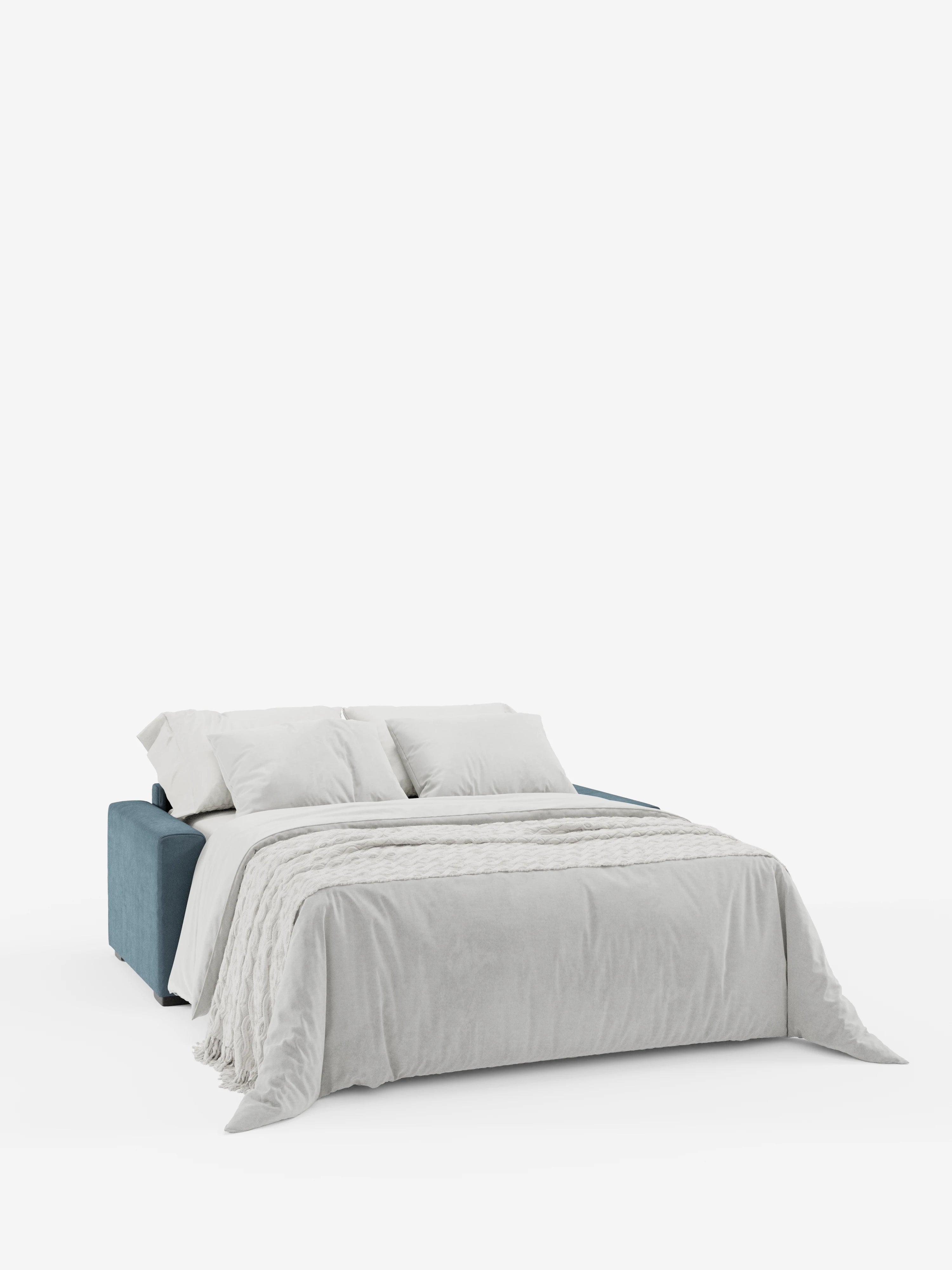 Maximus Divano letto 3 posti e materasso ALTO 20 cm - Poggiatesta reclinabili in tessuto smacchiabile Oeko-Tex
