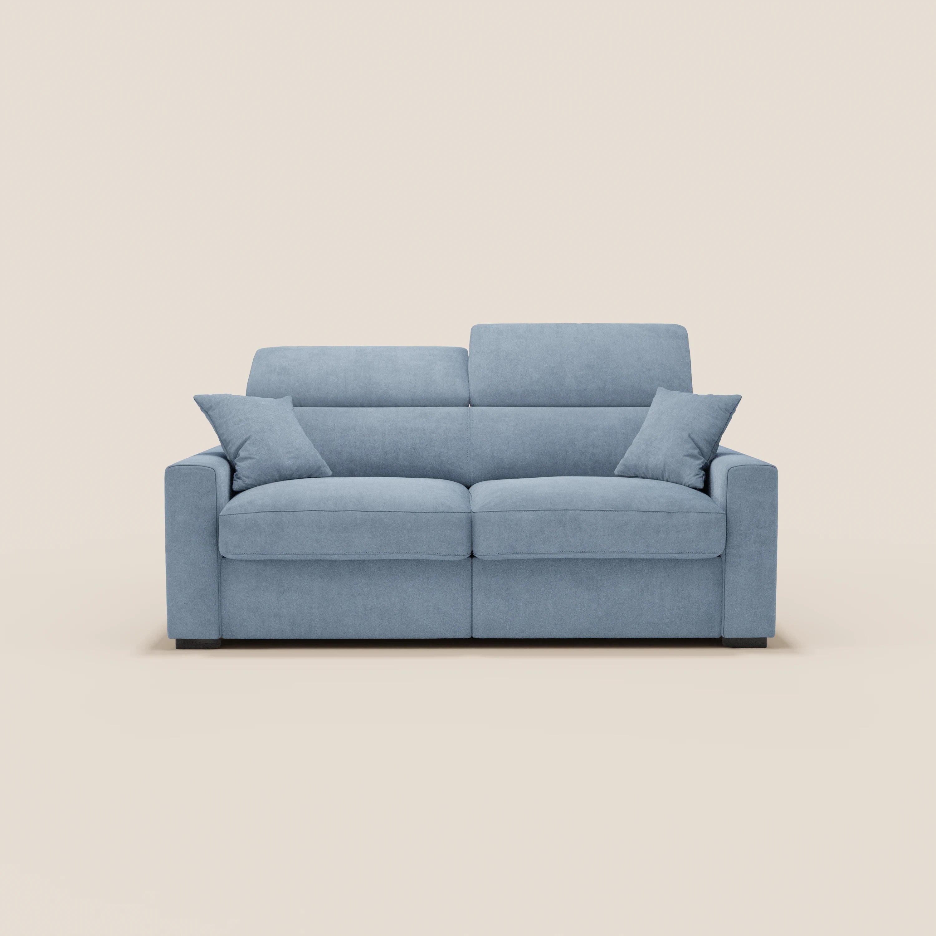 Maximus canapé-lit 3 places et matelas HAUT 20 cm - Appuie-têtes inclinables en tissu anti-taches Oeko-Tex