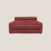 Gummy Divano con meccanismo relax elettrico rosso - divani.store