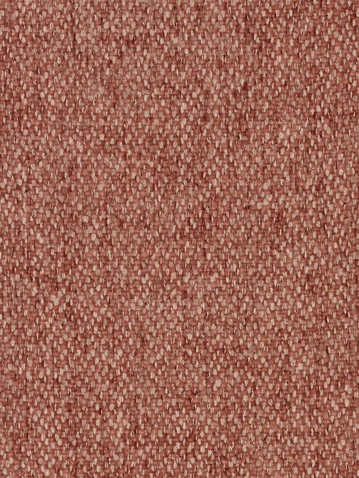 Primo piano del divano letto angolare con penisola contenitore Evans di Divani.Store, caratterizzato da un design compatto in tessuto T23 resistente alle macchie. L'immagine mette in risalto una superficie testurizzata con fibre a trama fitta in una tonalità tenue di marrone rosato, caratteristica del tessuto da tappezzeria tipicamente utilizzato per questo divano letto. Il motivo è uniforme e denso, composto da piccoli anelli che gli conferiscono un aspetto morbido. Non sono visibili altri oggetti o
