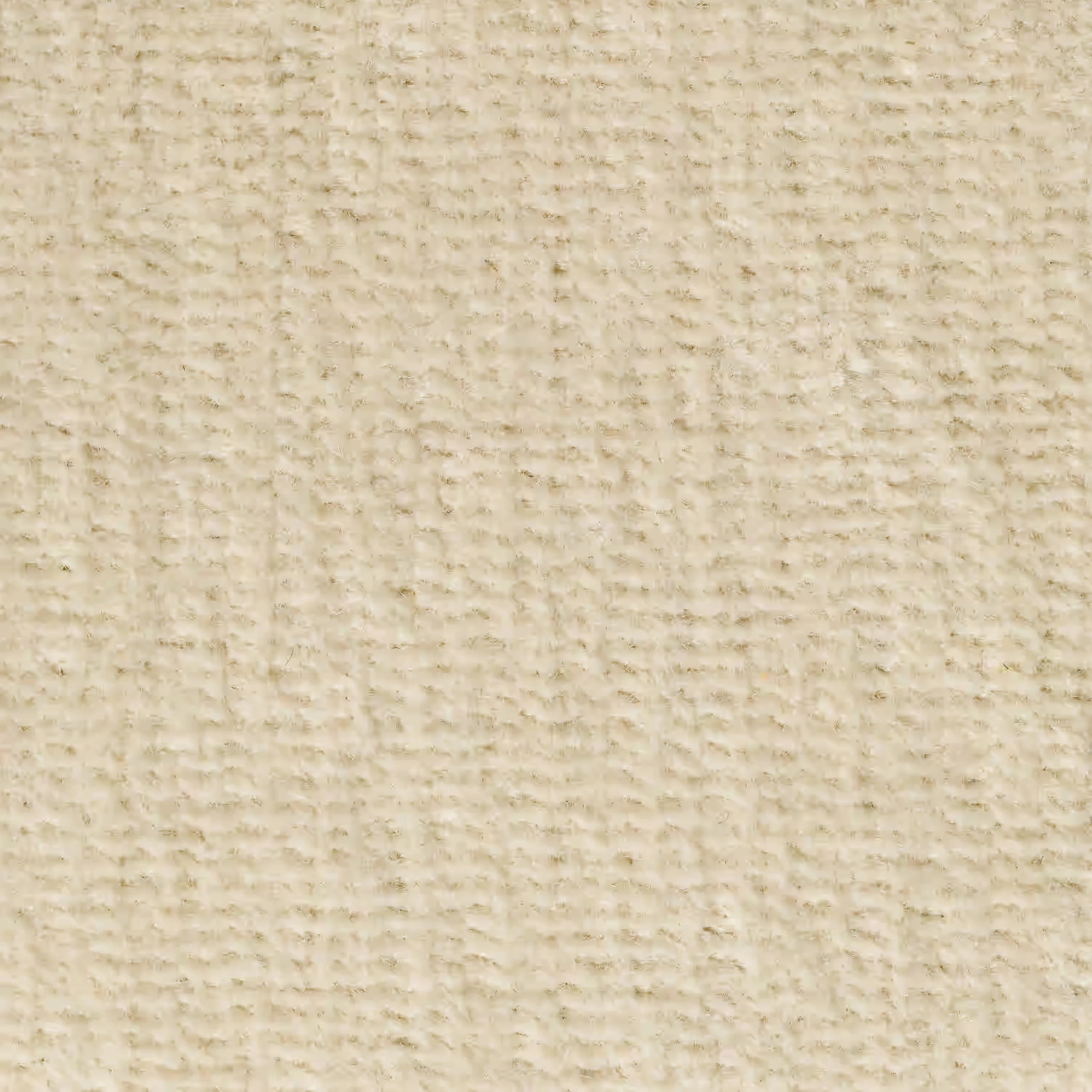 Primo piano di un tappeto beige con una sottile trama, splendidamente abbinato al cuscino Bolero di Divani.Store. Disponibile in vari colori, questo cuscino è caratterizzato da un tessuto T31 morbido, antimacchia, impermeabile e non restringente.
