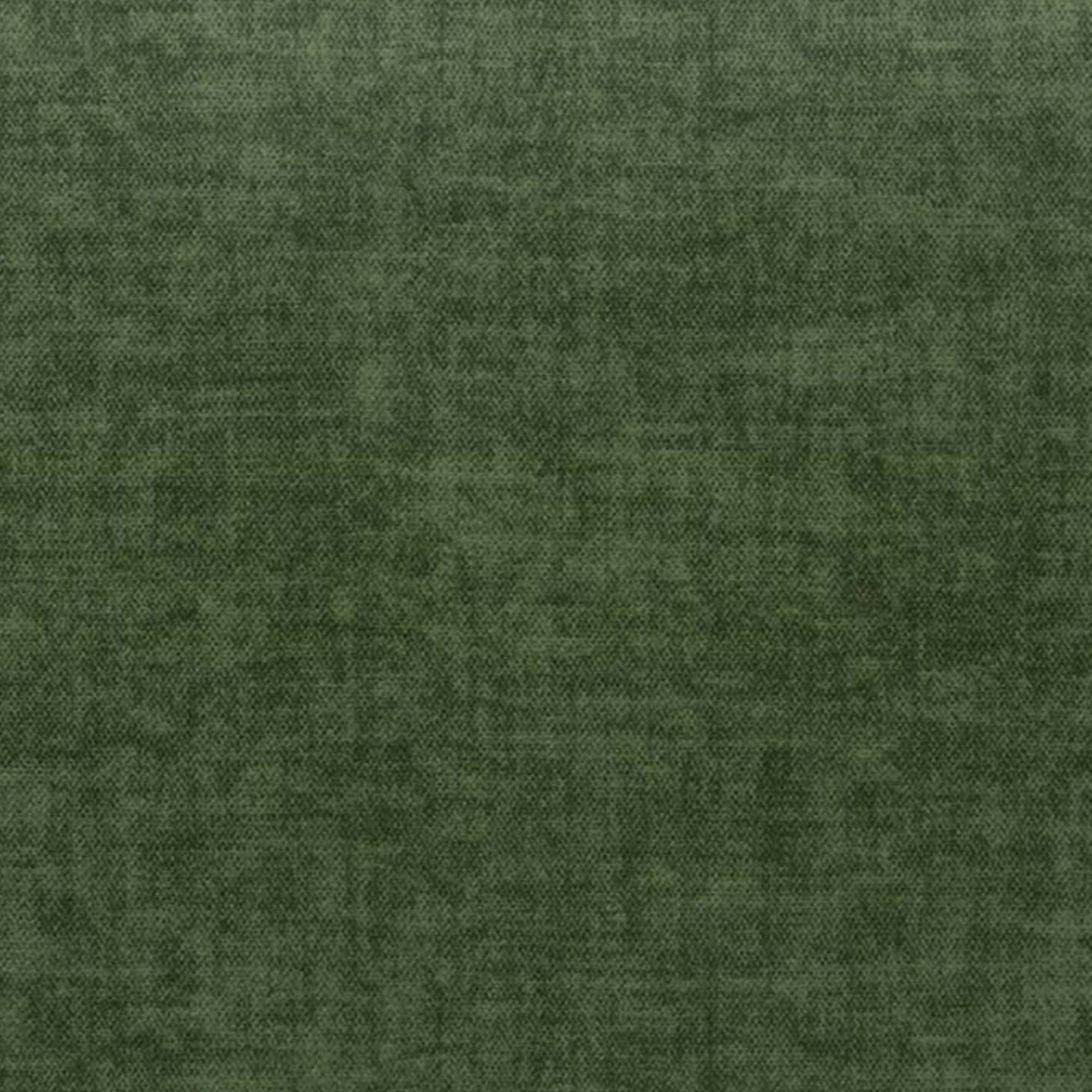 Primo piano del modello Personalizzazione in T35 di Divani.Store, caratterizzato da un tessuto verde con una sottile trama irregolare. La tonalità tenue e terrosa presenta leggere variazioni che conferiscono al materiale un aspetto morbido e naturale, con una leggera screziatura.