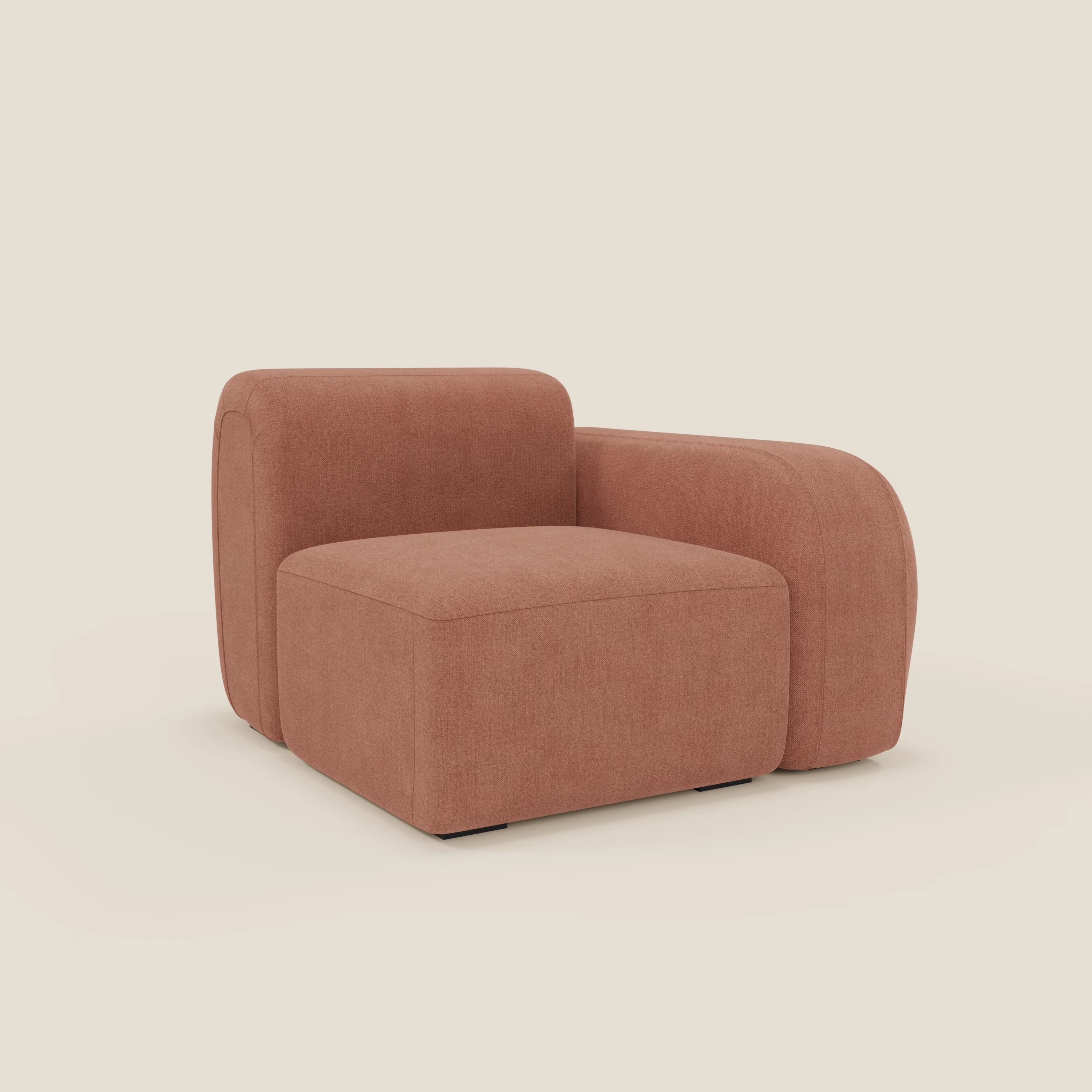 BonBon module terminal 105 cm droit ou gauche - tissu détachable T23