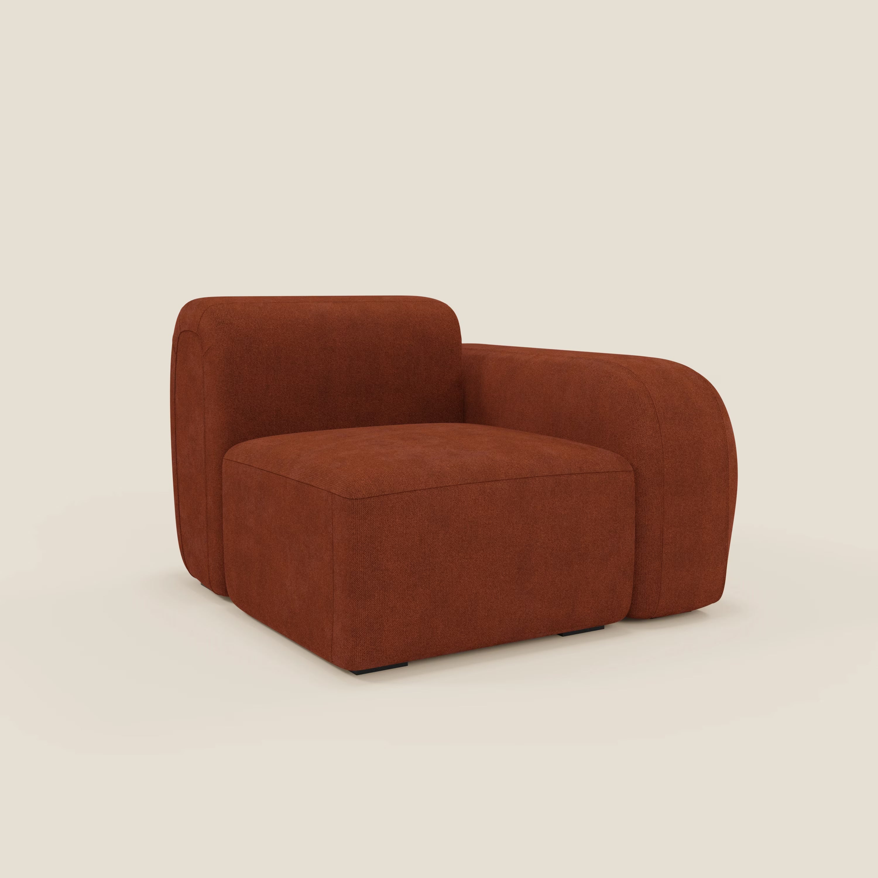 BonBon module terminal 105 cm droit ou gauche - tissu détachable T23