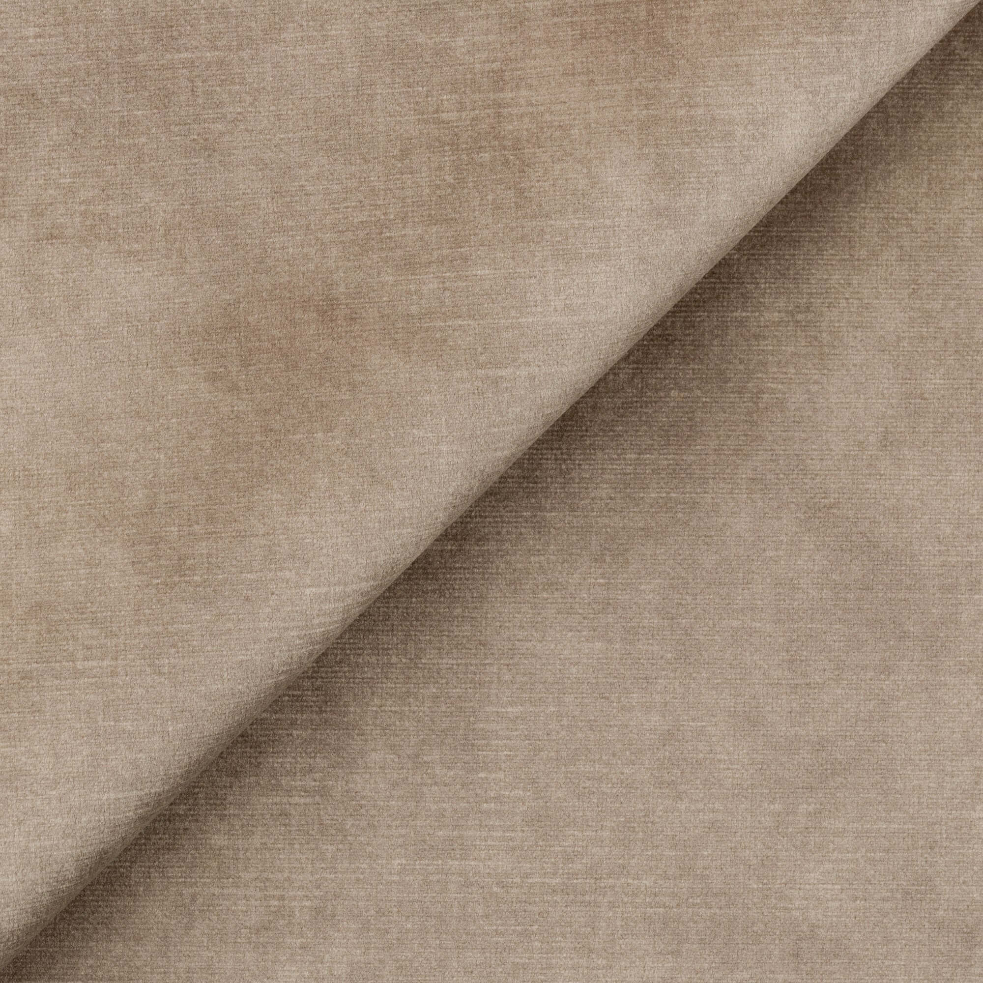 Andromeda canapé-lit d’angle en velours doux imperméable T01 marron