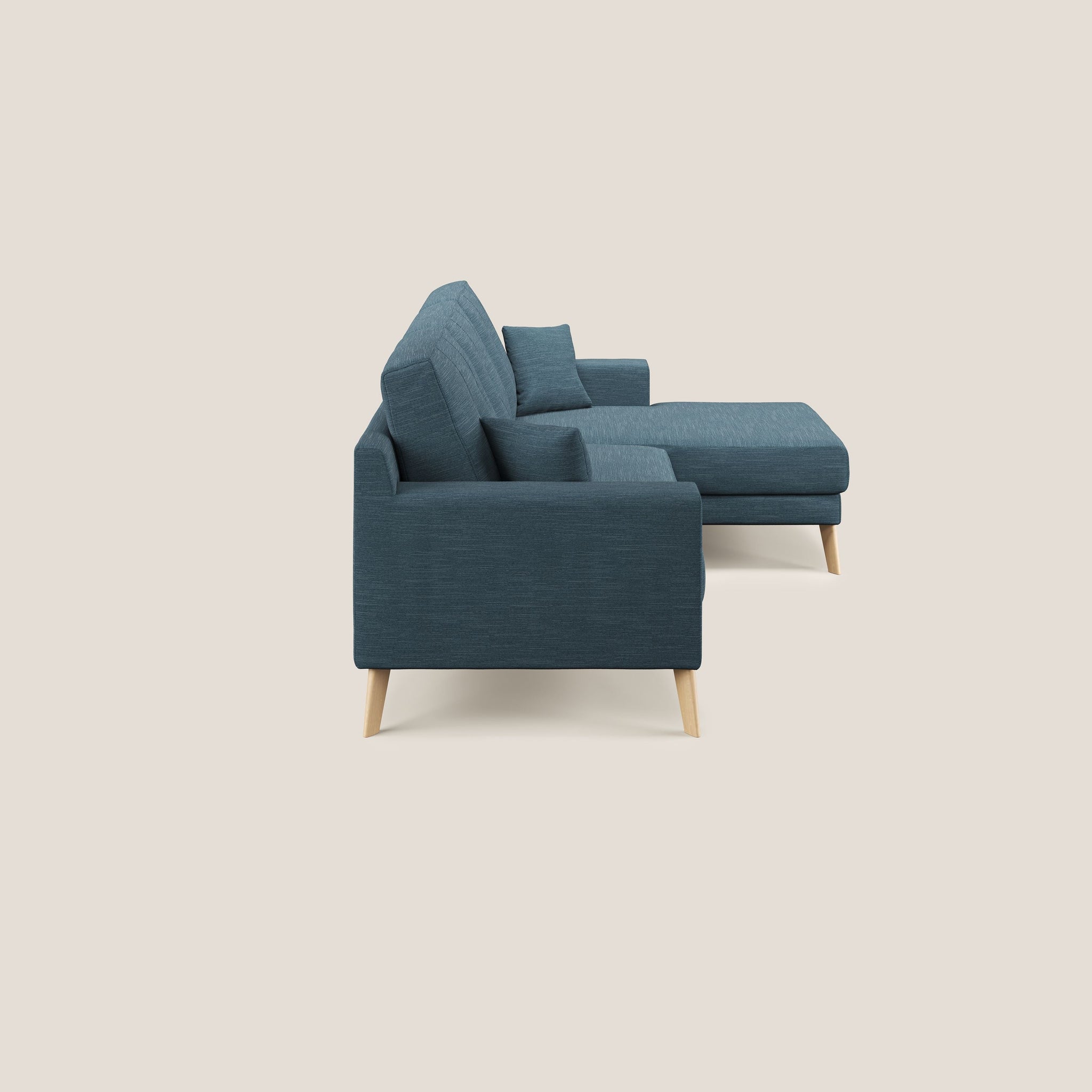 Danish canapé d'angle réversible en tissu écologique T10