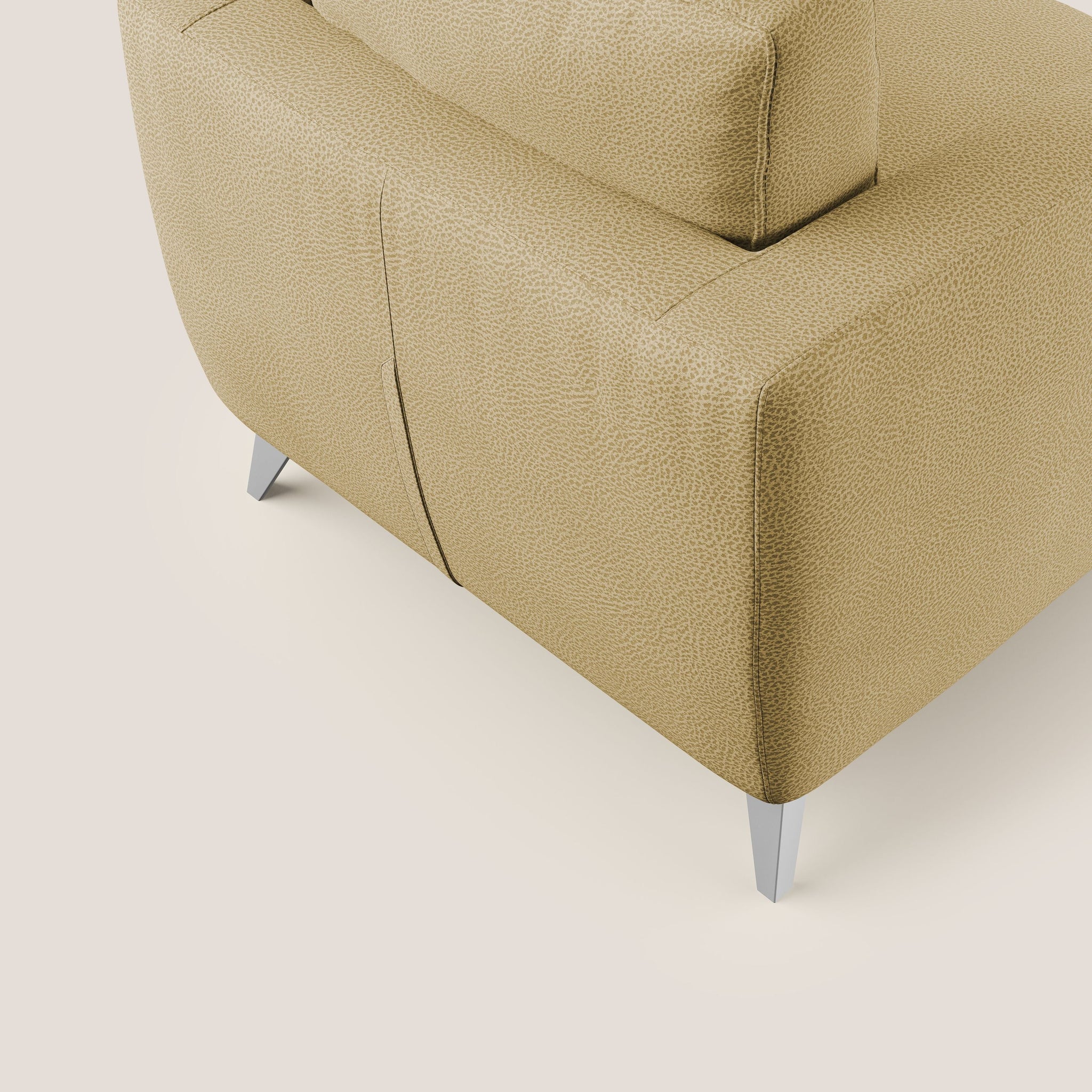 Orione fauteuil en microfibre détachable simili cuir T15