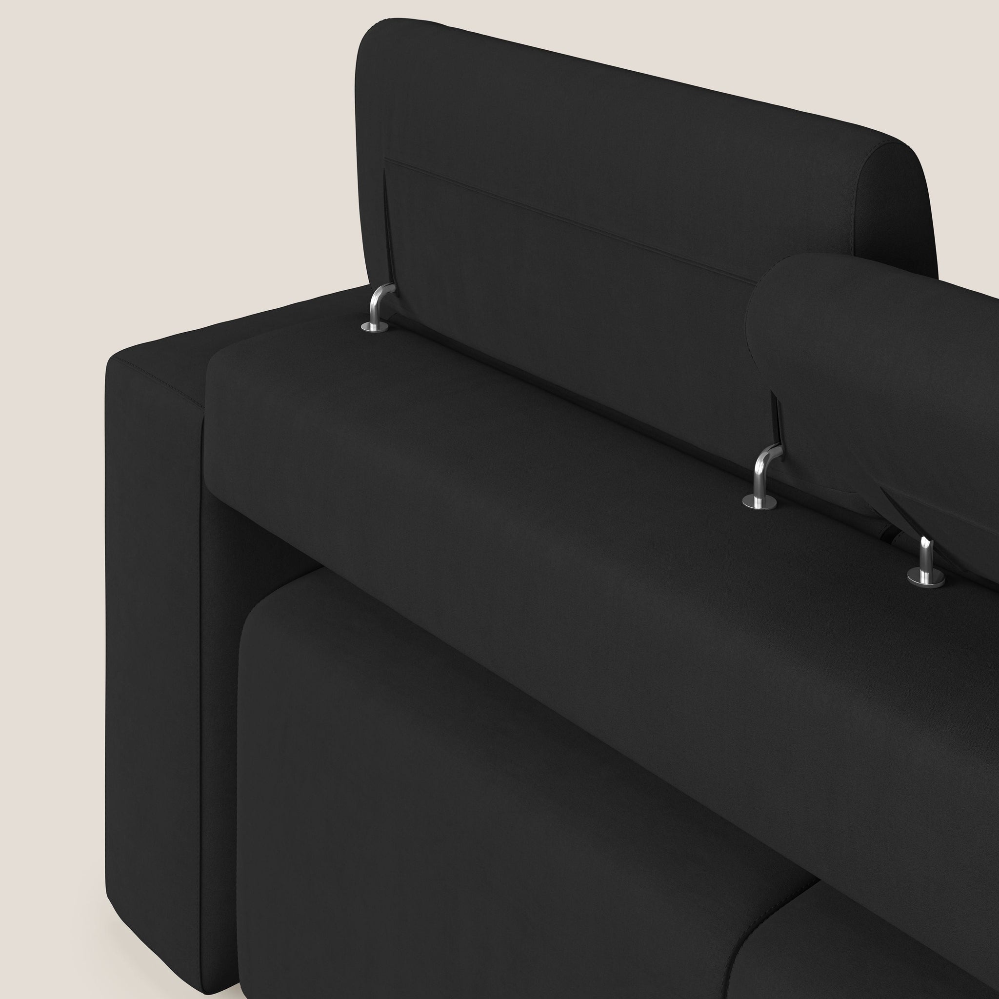 Orwell canapé avec 3 assises extractibles en microfibre détachable T11