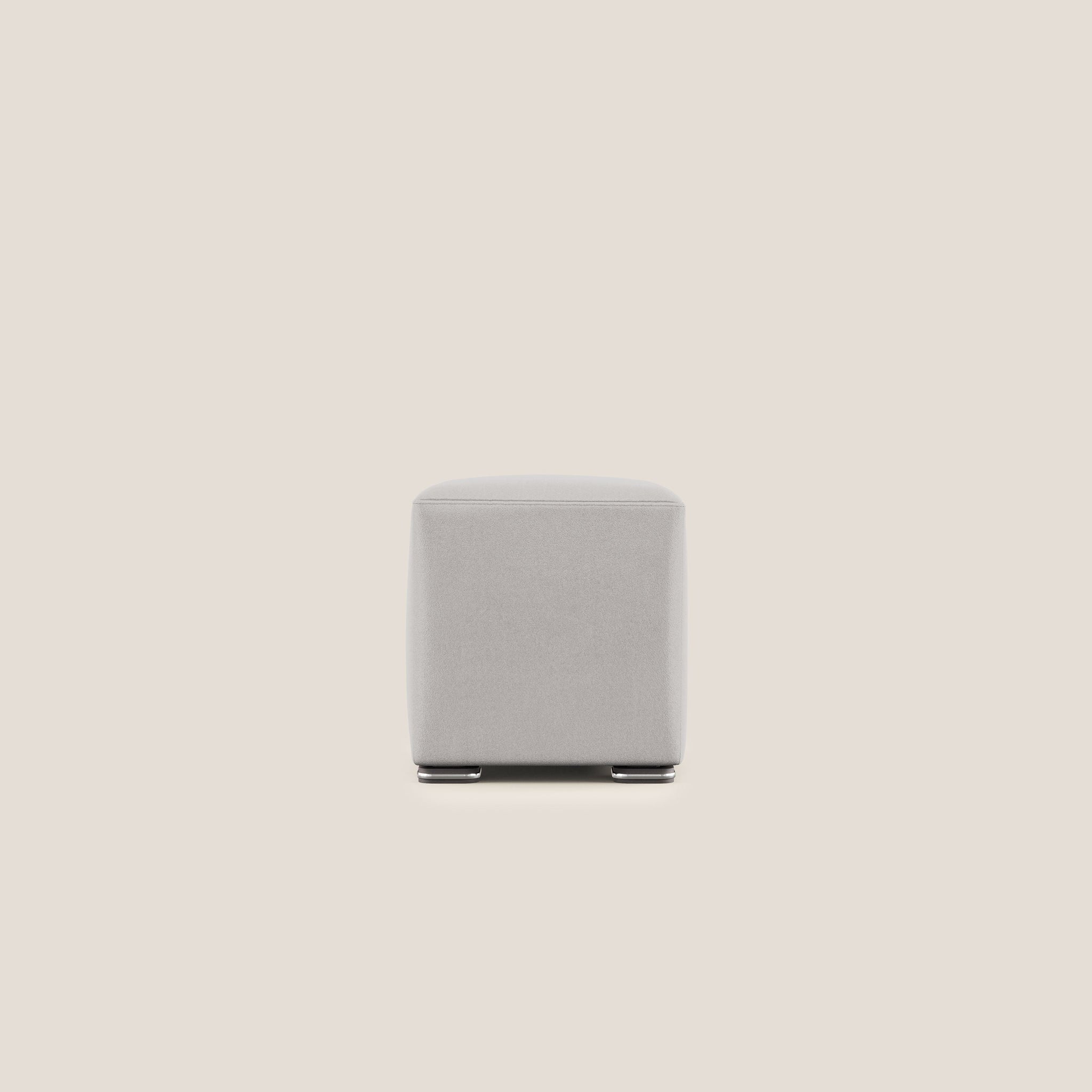 Cube pouf en microfibre détachable T11