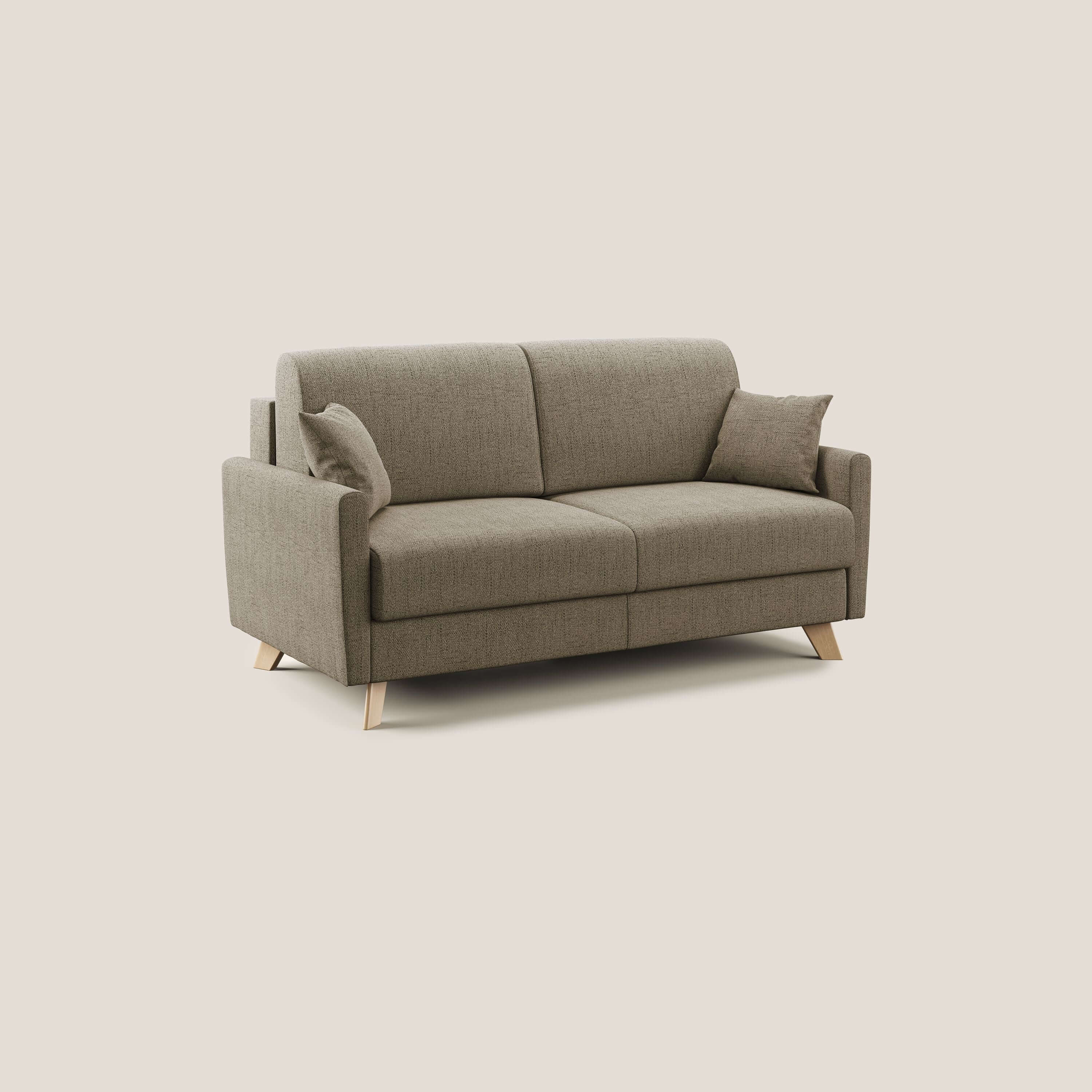 Edgar divano letto matrimoniale in tessuto felis impermeabile T03 - divani.store
