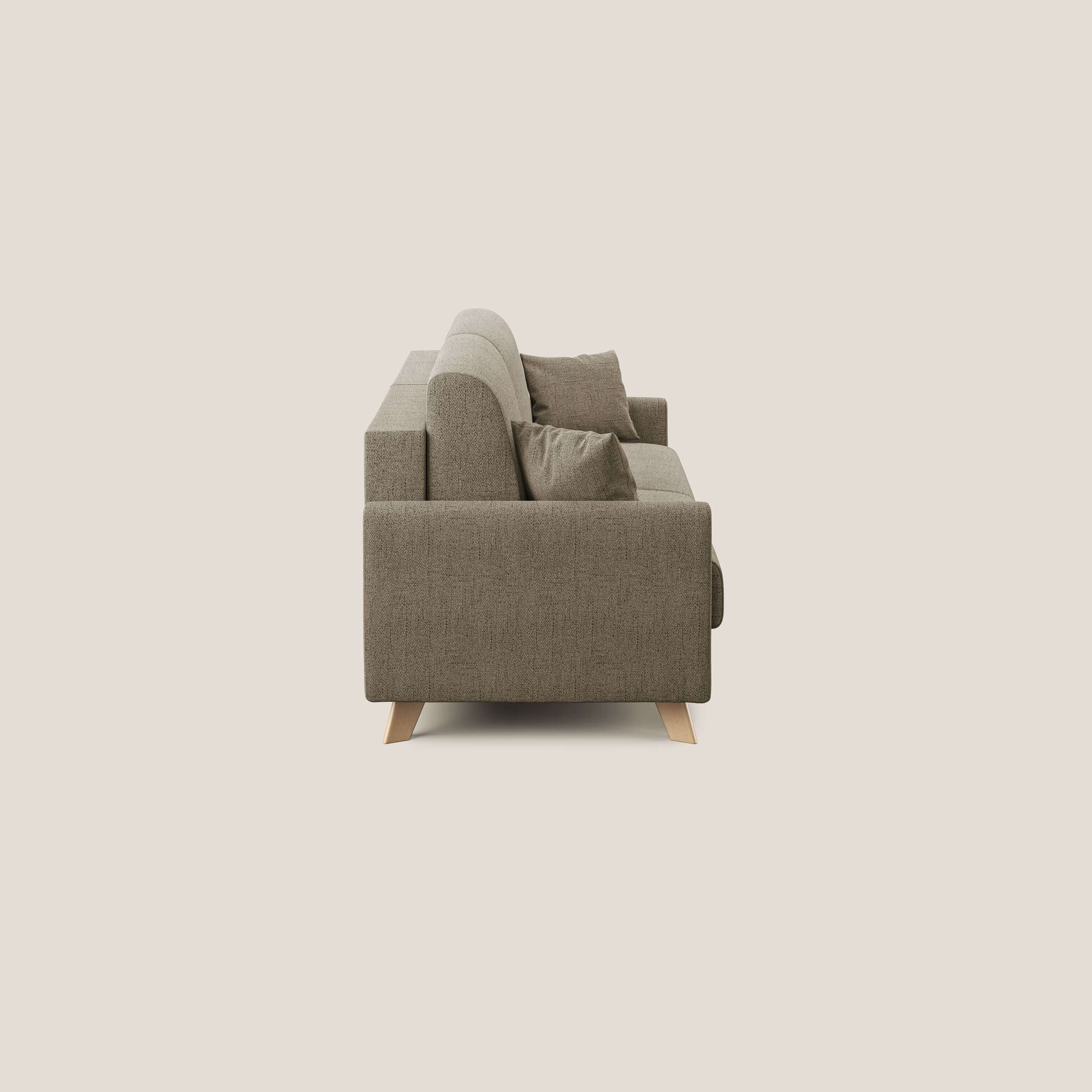 Edgar divano letto matrimoniale in tessuto felis impermeabile T03 - divani.store