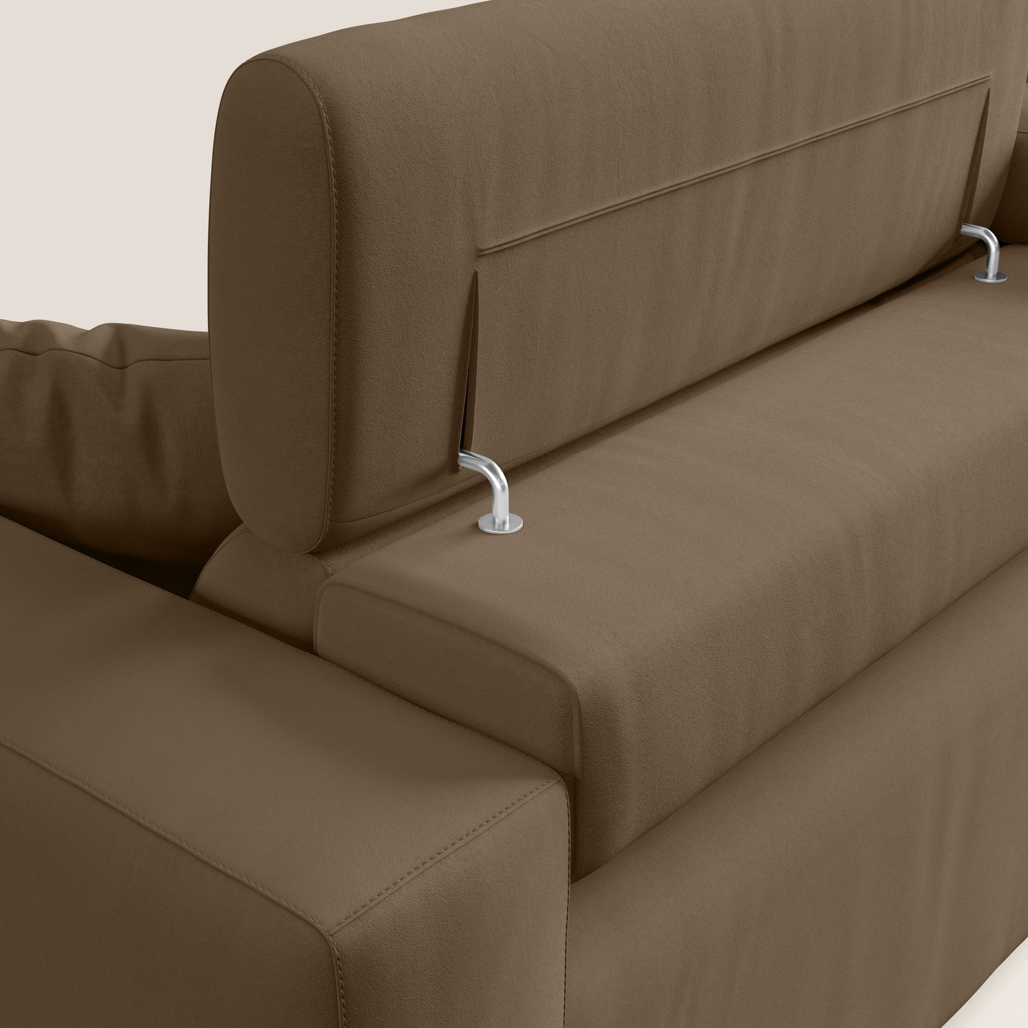 Orwell canapé avec assise extractible en microfibre détachable T11