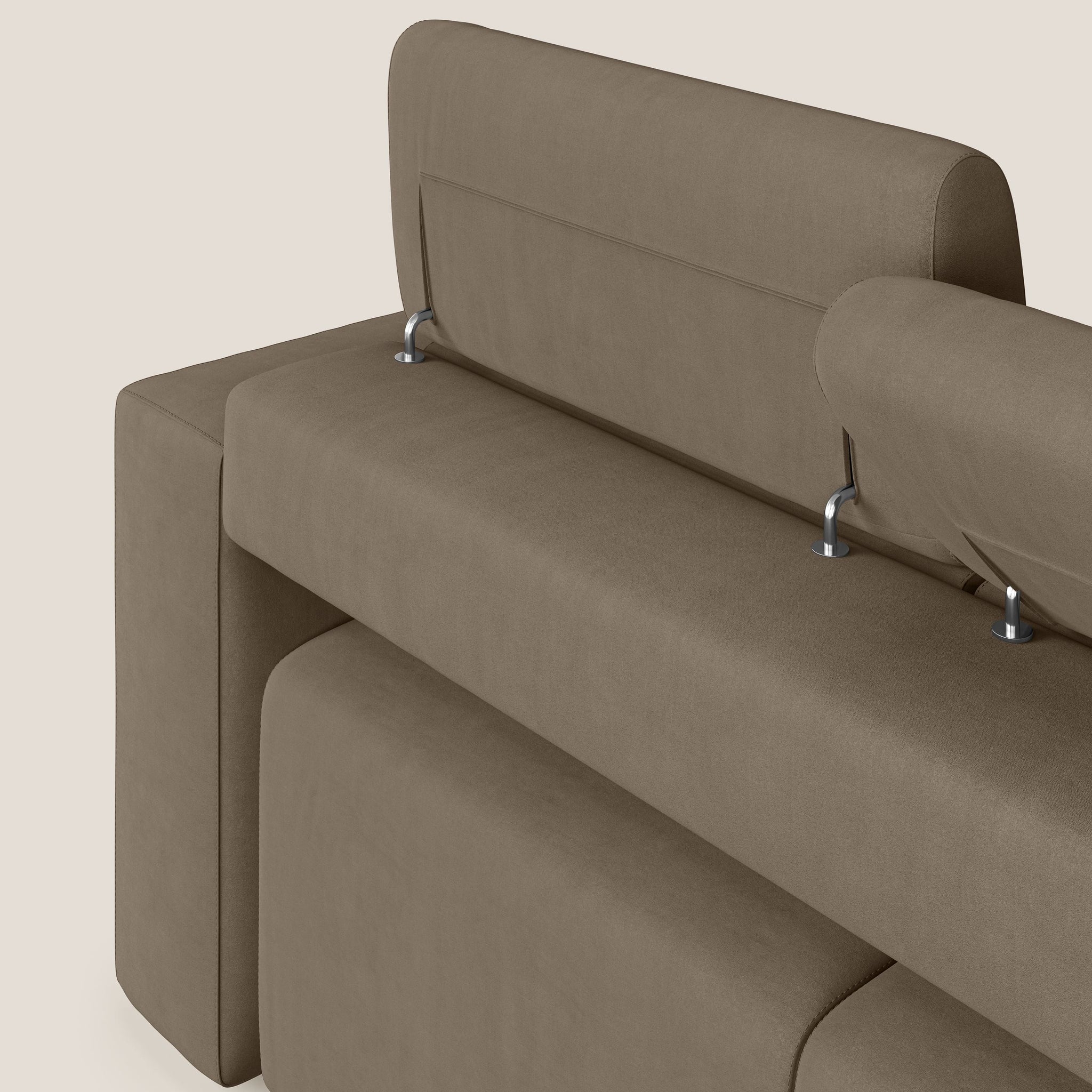 Orwell canapé avec 3 assises extractibles en microfibre détachable T11