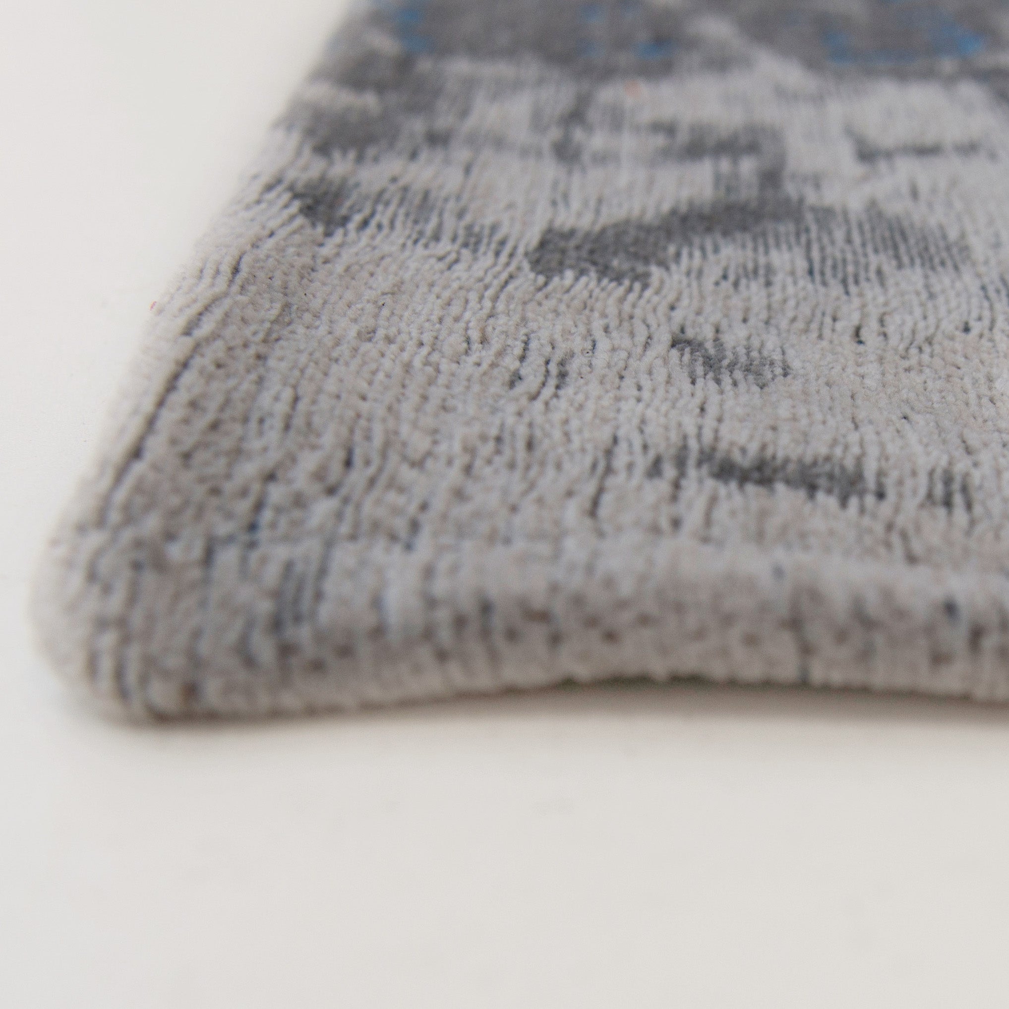 Raggio-di-luna tapis en coton à motifs abstraits