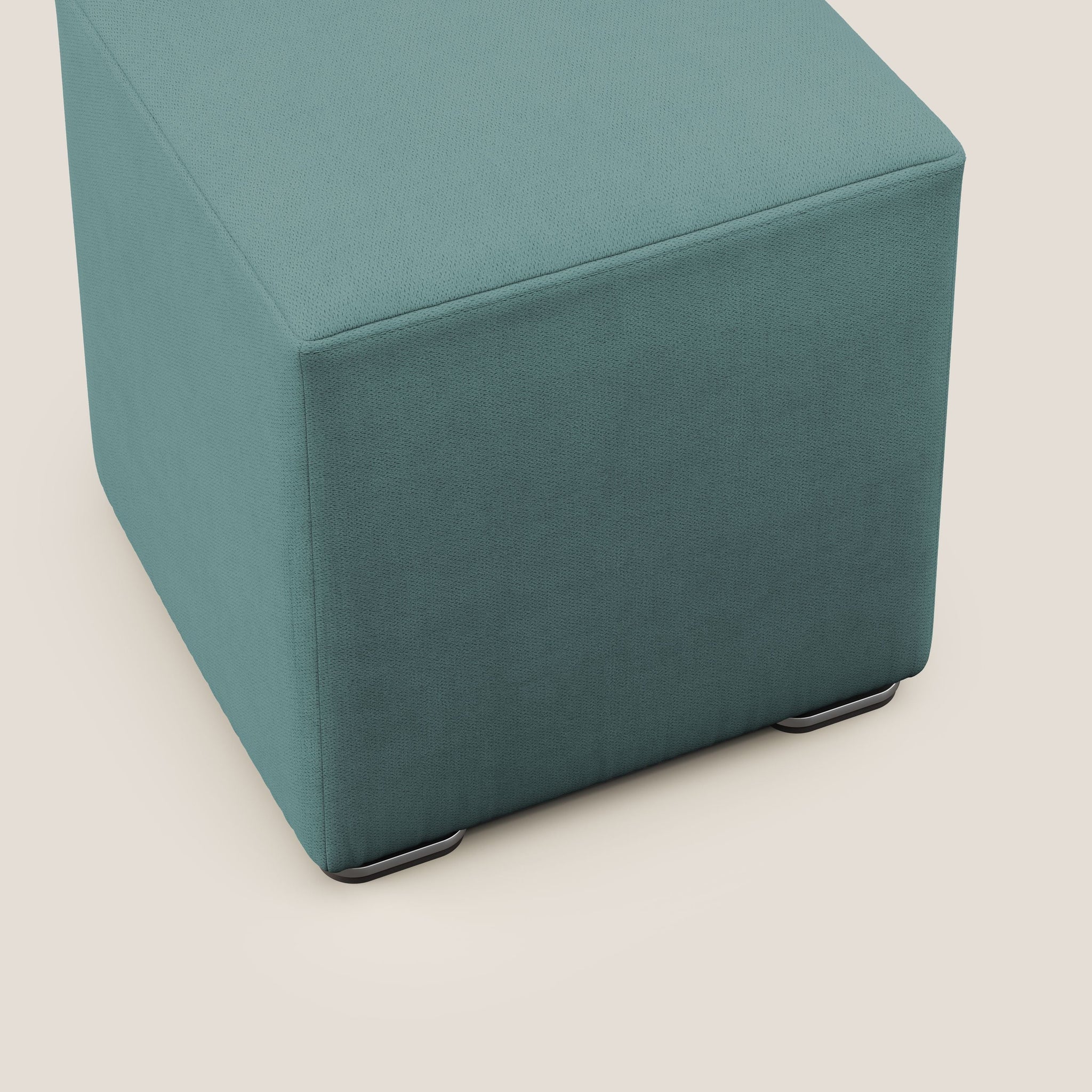 Cube pouf en tissu doux imperméable T02
