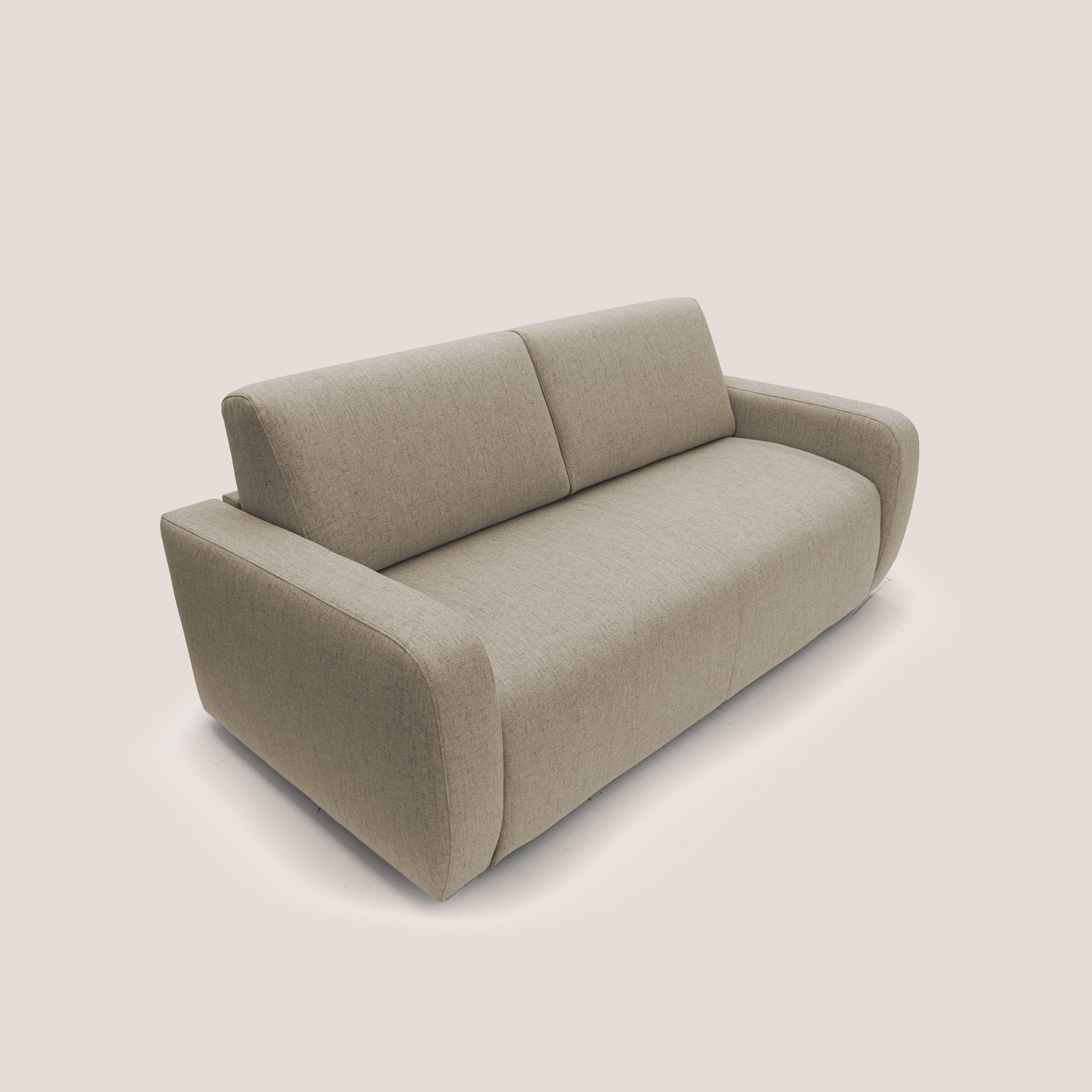 Duna Divano letto matrimoniale con materasso 20 cm in tessuto impermeabile T03 - divani.store