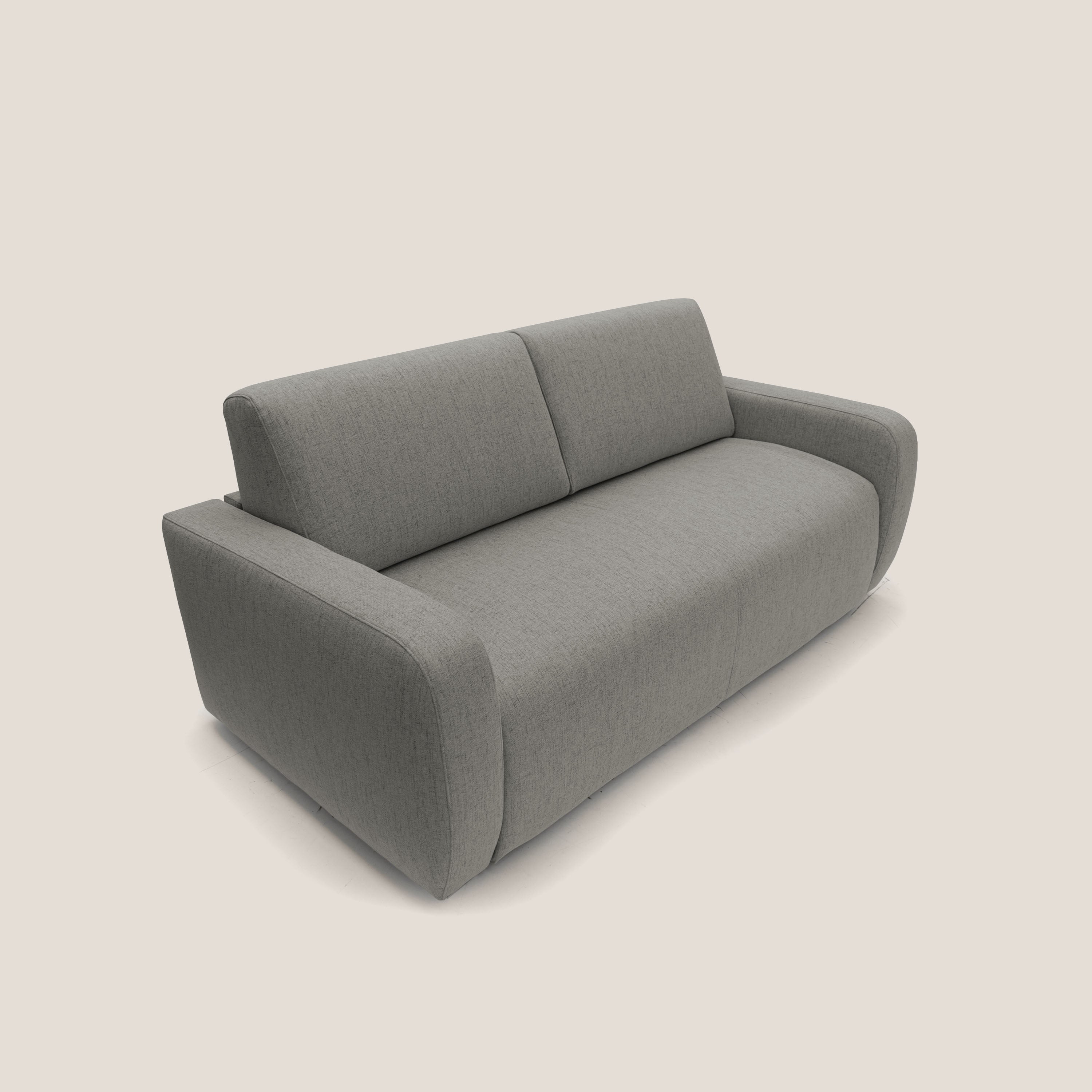 Duna Divano letto matrimoniale con materasso 20 cm in tessuto impermeabile T03 - divani.store