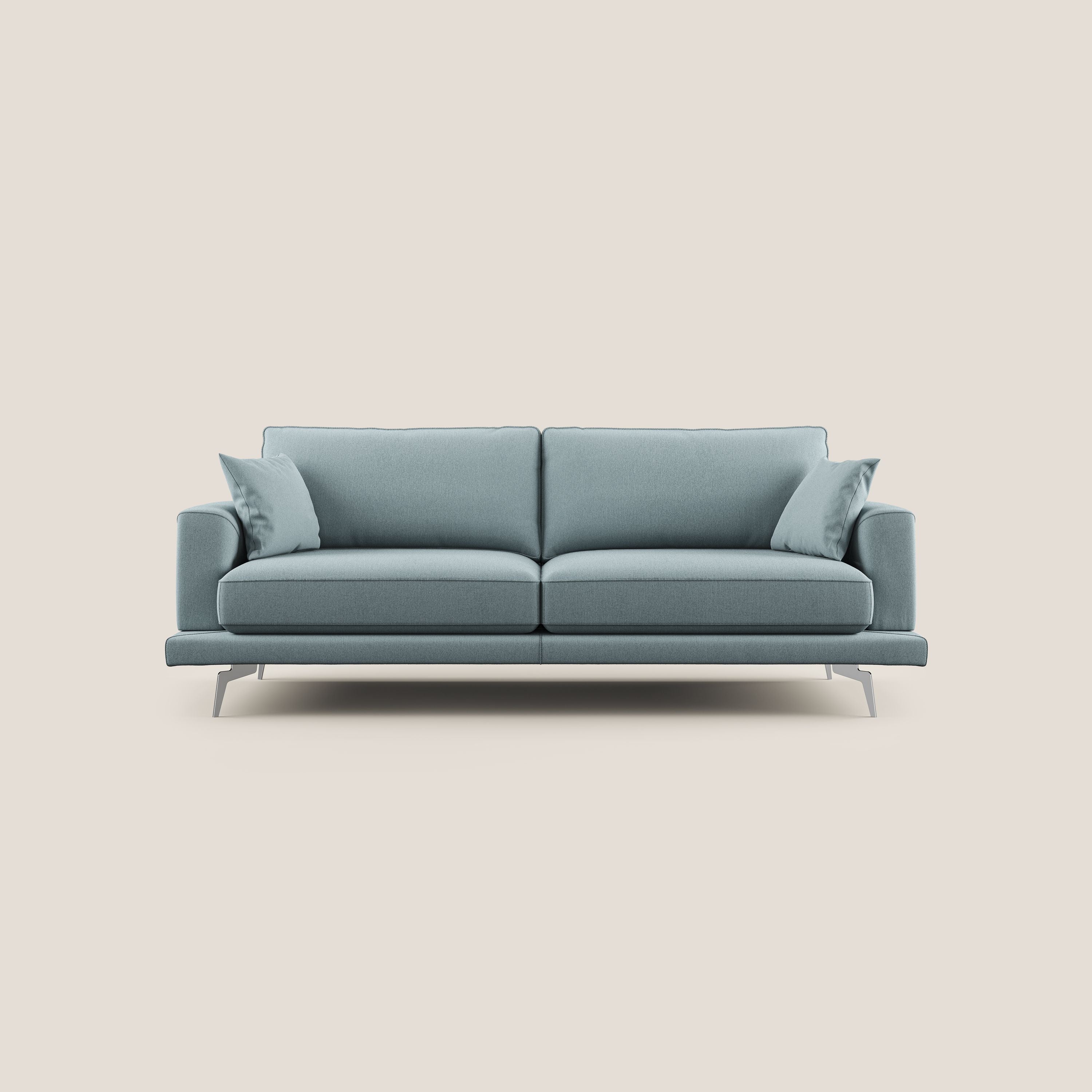 Dorian divano moderno in tessuto morbido antimacchia T05 - divani.store