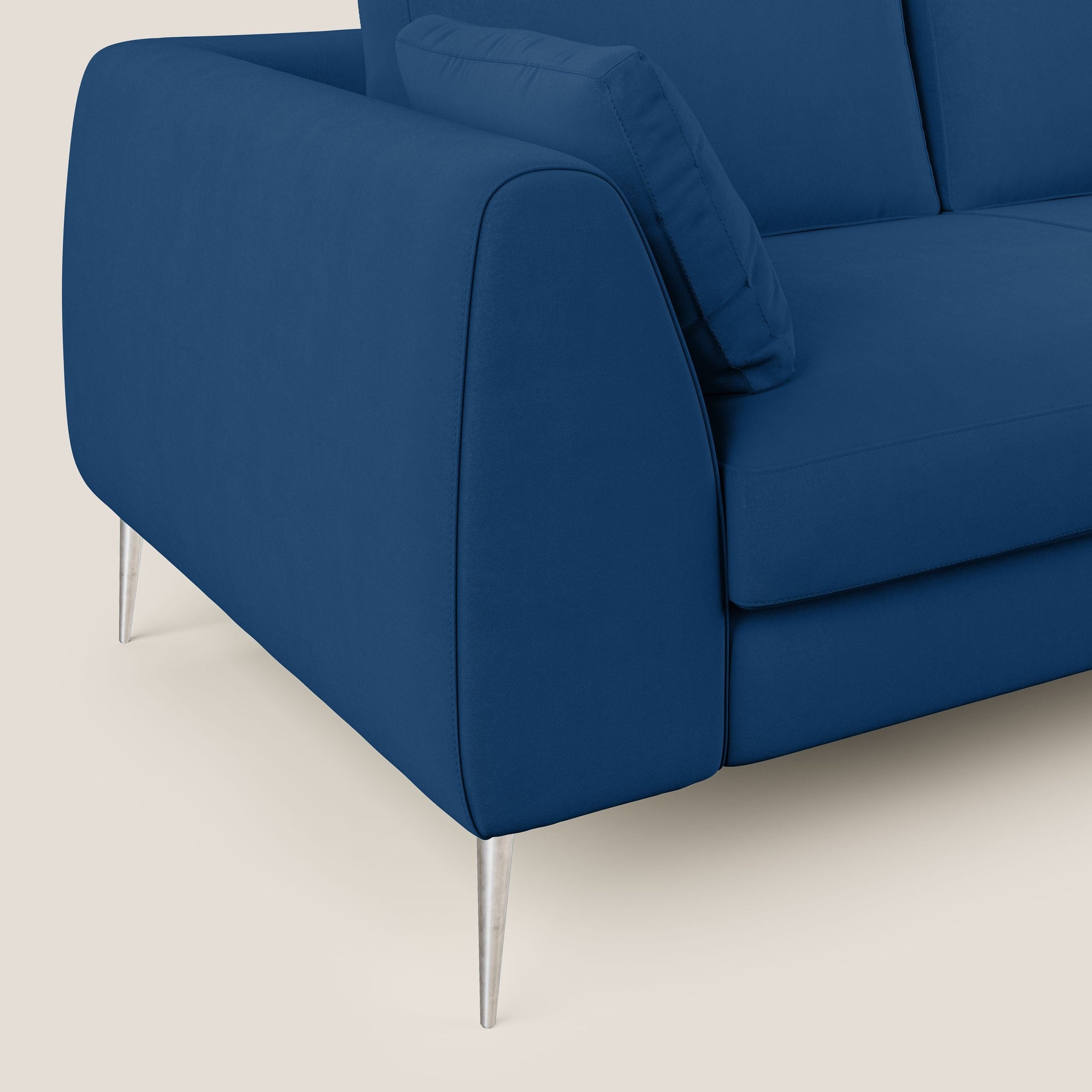 Plano canapé d'angle moderne en microfibre technique détachable T11