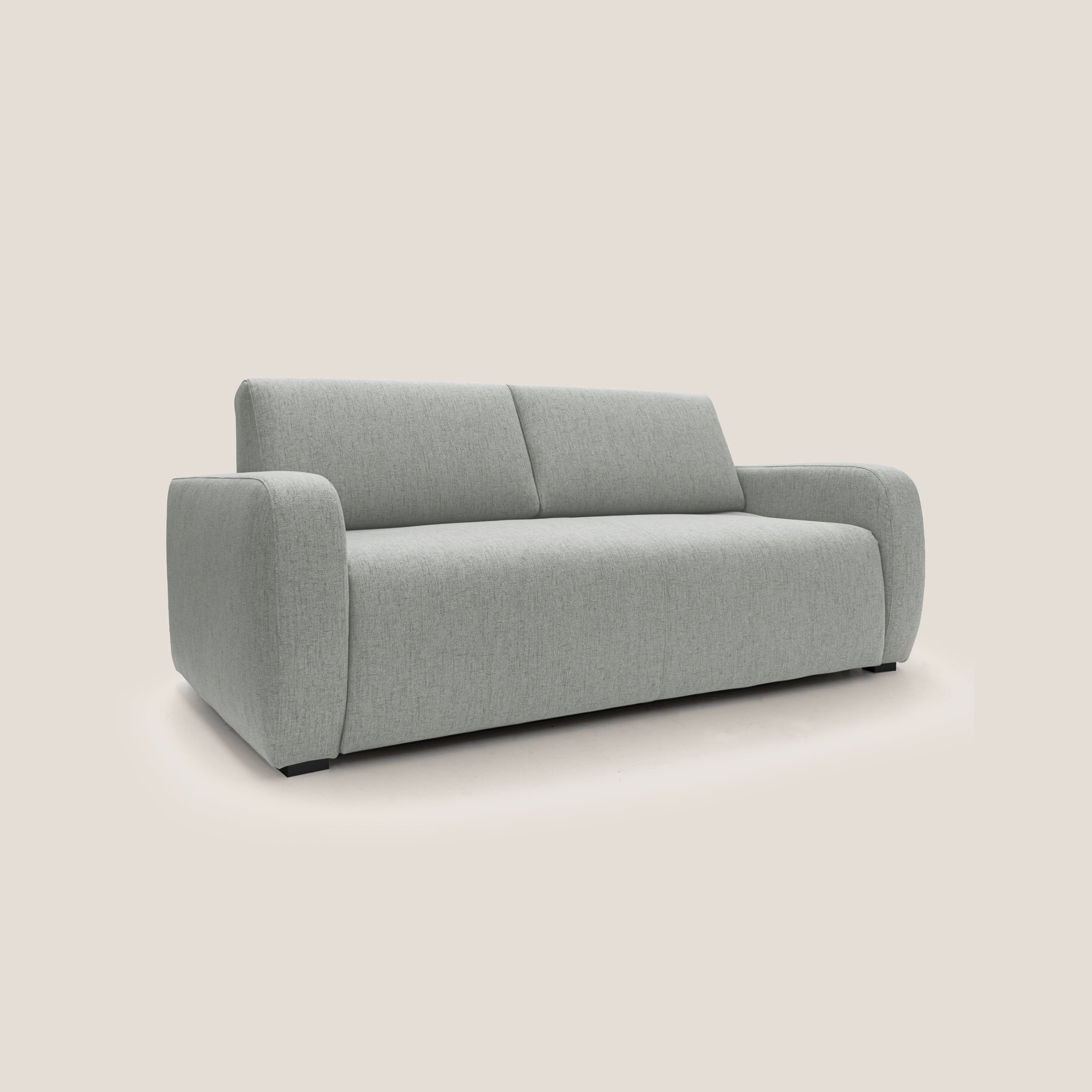 Duna Divano letto matrimoniale con materasso 20 cm in tessuto impermeabile T03 - divani.store