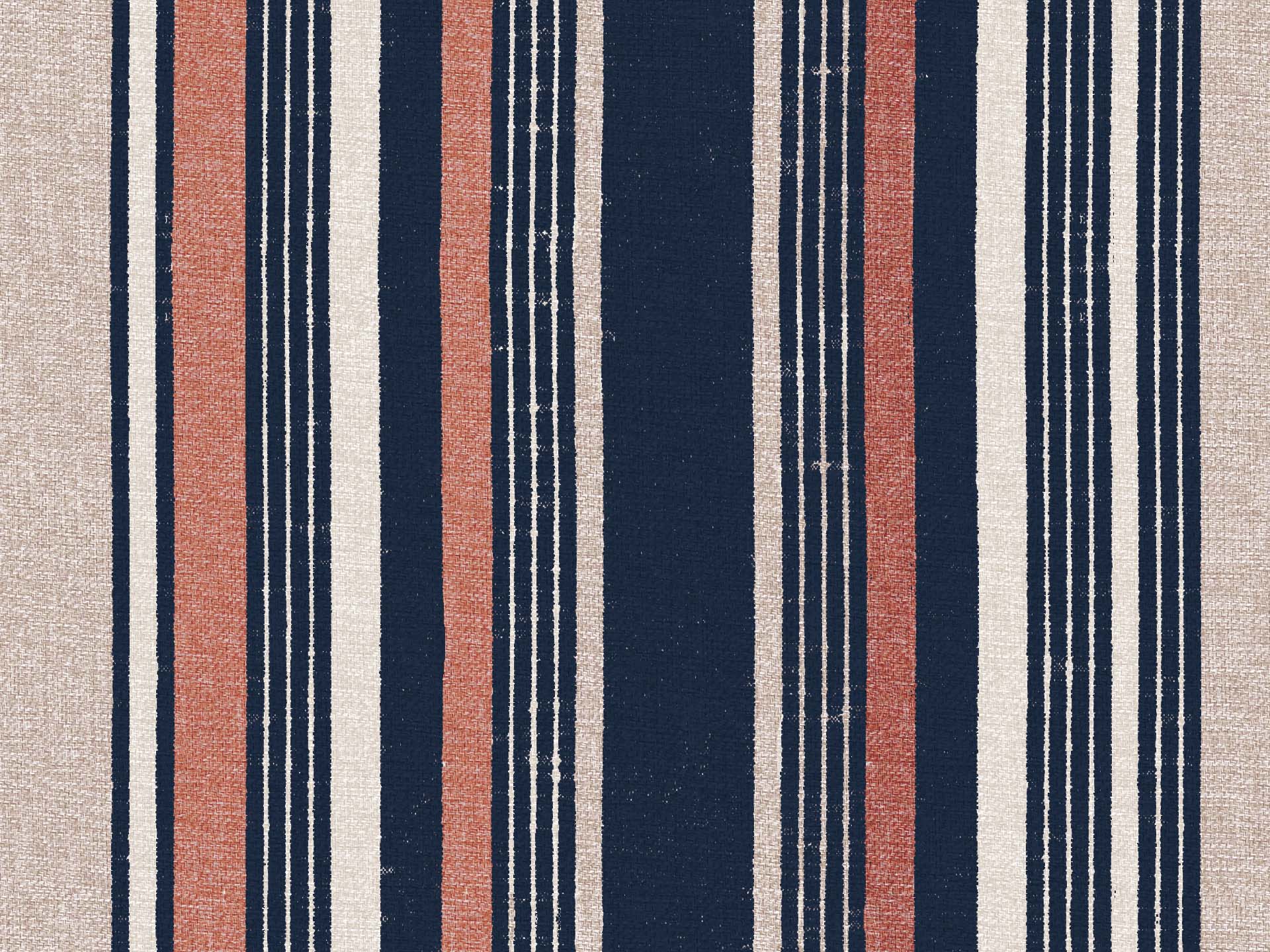 LYNE-STYLE Coussins à motifs rayés en tissu imperméable disponible en 2 couleurs