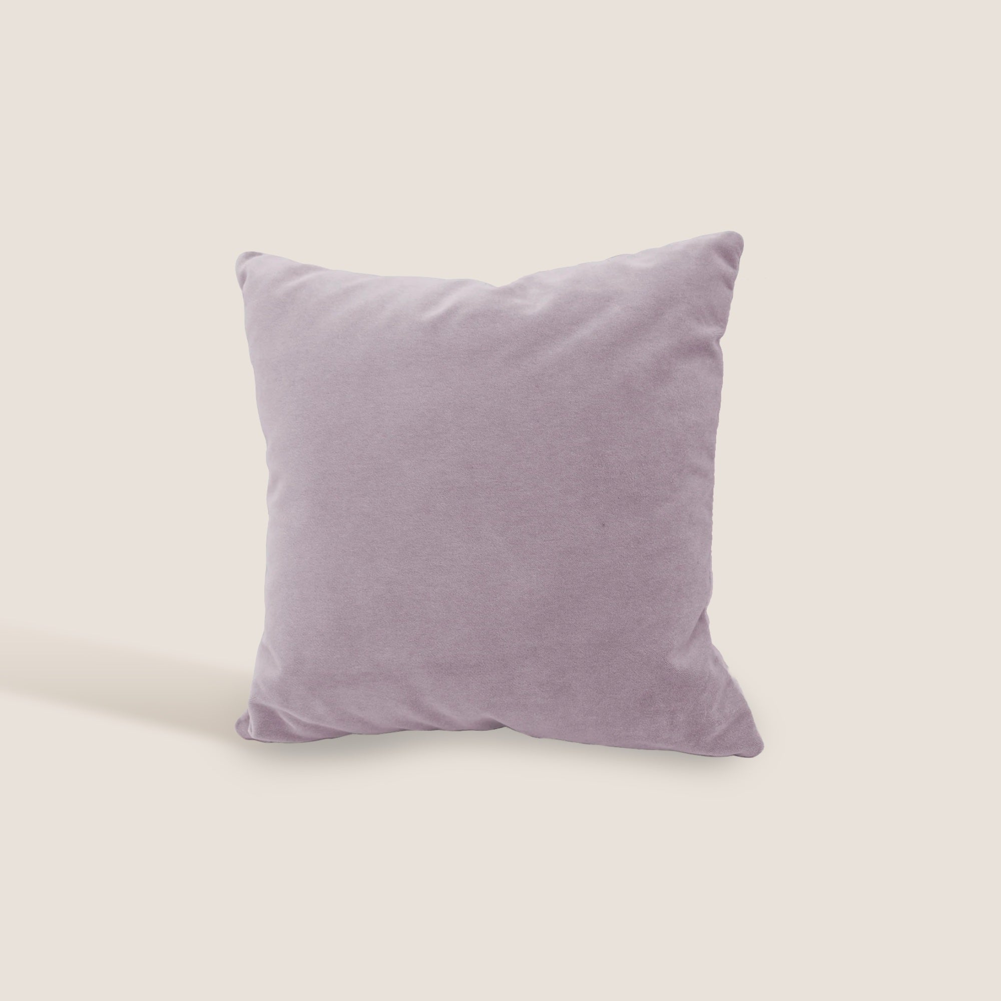 Luxury cuscino quadrato in velluto misto cotone disponibile in diversi colori - divani.store