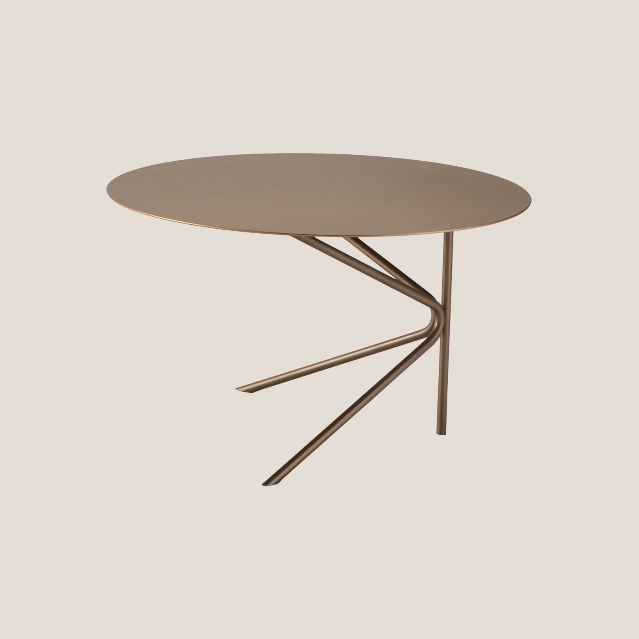 Twin table basse minimaliste ronde en différentes couleurs